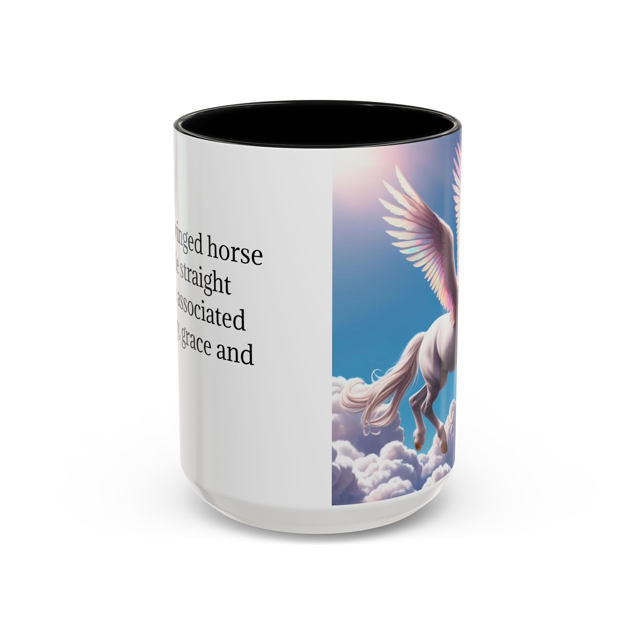 Unicorn Coffee Cup: Fantasy Alicorn Mug, Legendary Creature, Enchanted Gift (Purple)