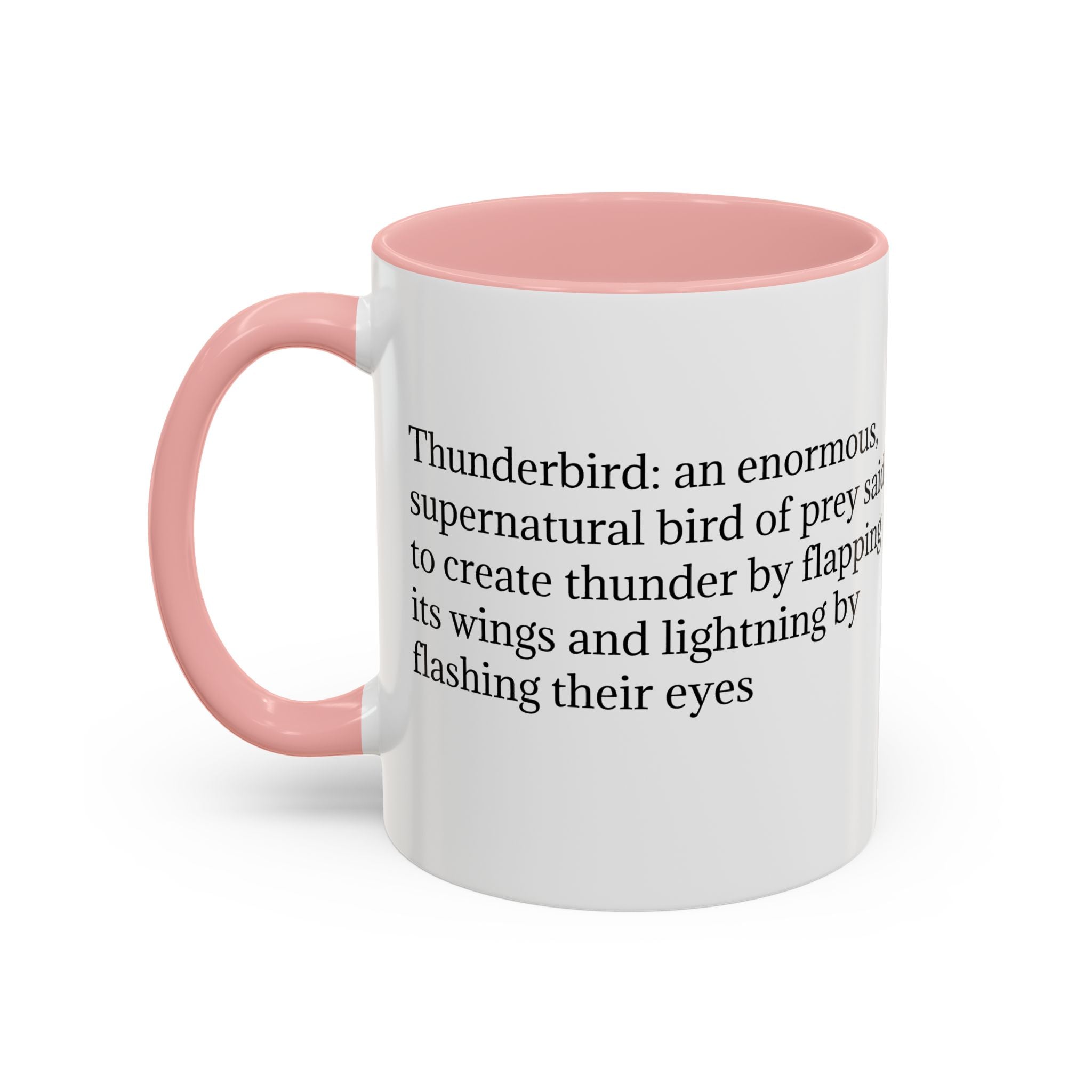 Thunderbird Coffee Mug: Native American Spirit Animal, Southwest Folklore