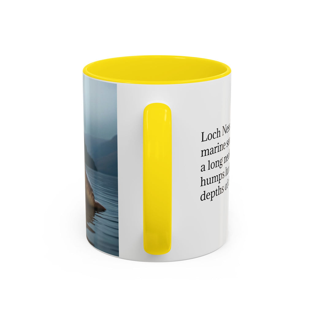 Loch Ness Monster Coffee Cup: Nessie Cryptid Gift, Scottish Sea Creature