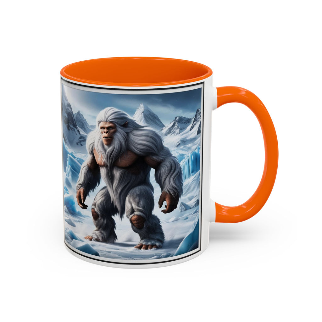 Yeti Coffee Mug: Abominable Snowman, Himalayan Mountain Cryptid, Bigfoot Camping Gift