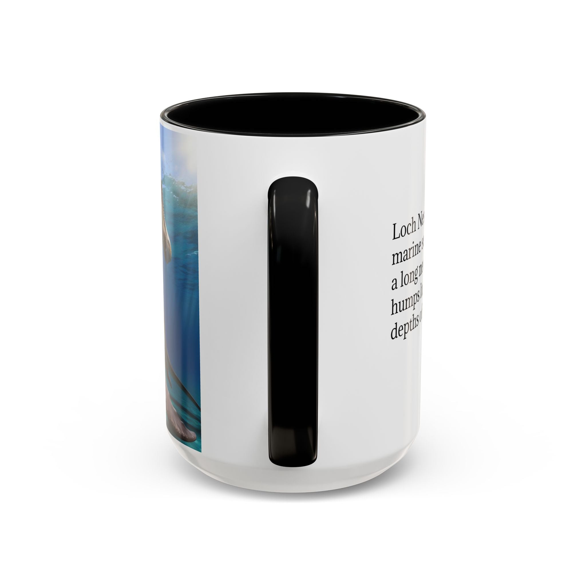 Loch Ness Monster: Nessie Coffee Mug, Mythical Sea Creature, Plesiosaurus Gift