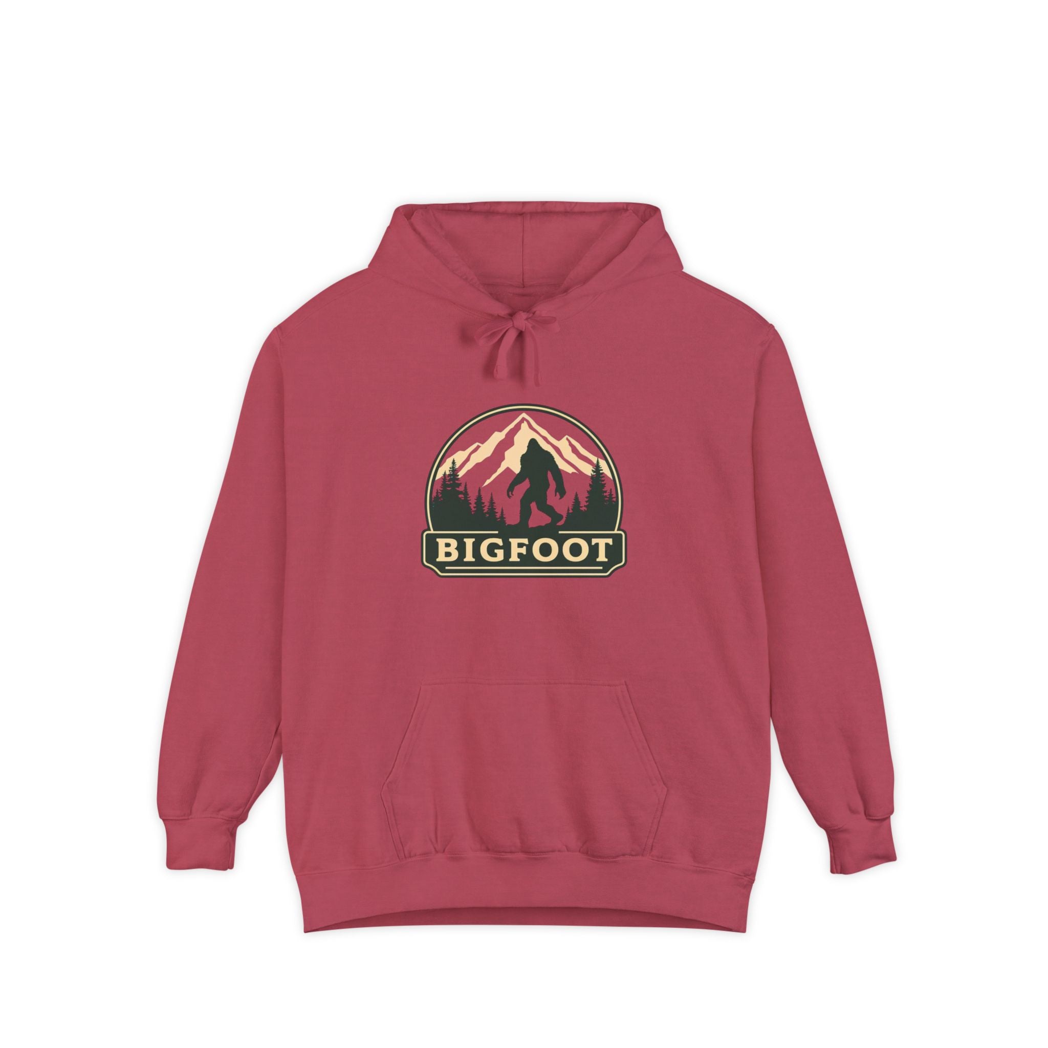 Sasquatch Hoodie - Comfort Colors® | Bigfoot Sweatshirt, Hiking Gift for Nature Lovers, Cozy Unisex Pullover