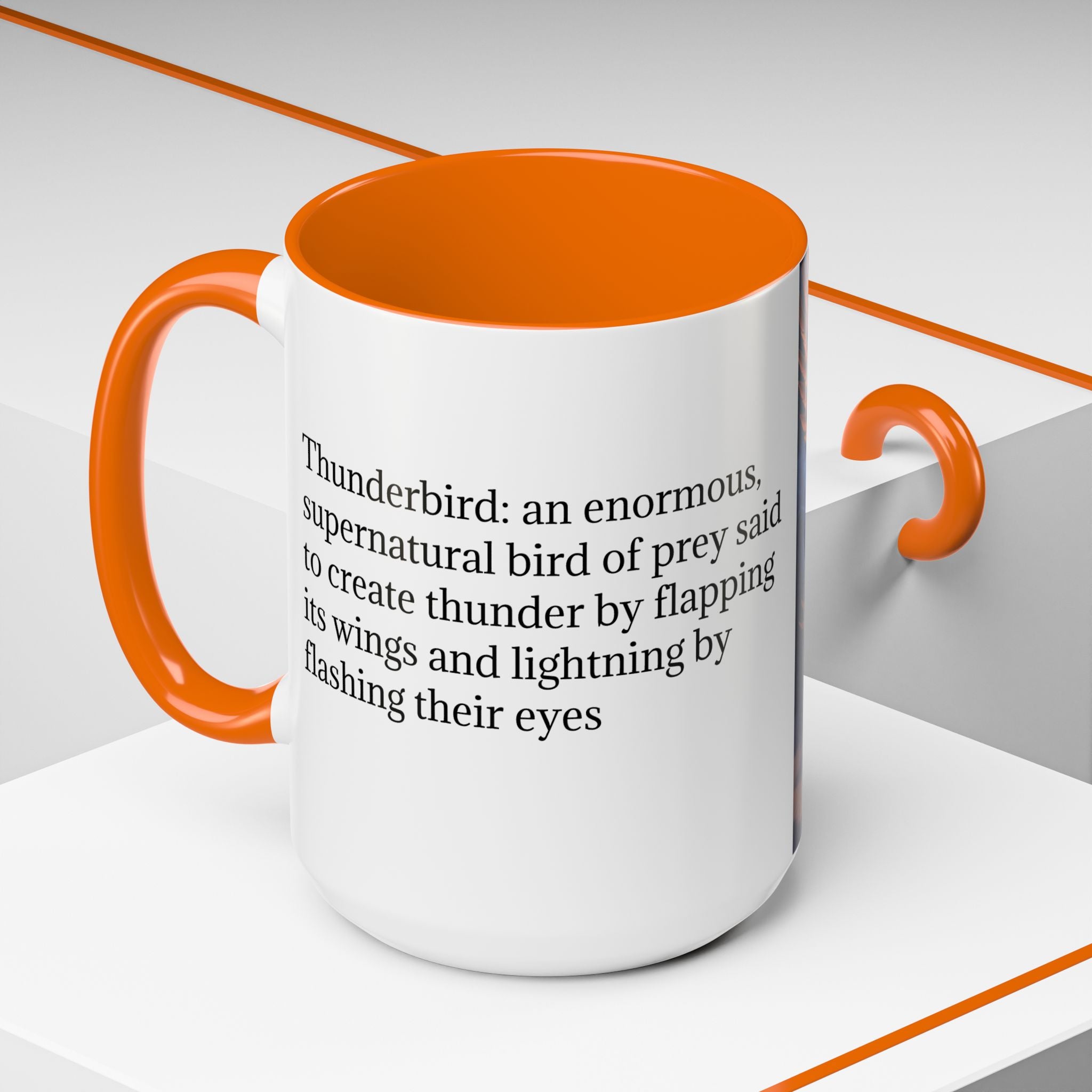 Thunderbird Coffee Mug: Native American Spirit Animal, Southwest Folklore