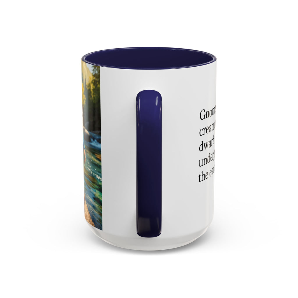 Gnome Mug: Nordic Folklore Gift, Scandinavian Nisse, Enchanted Creature Coffee Cup