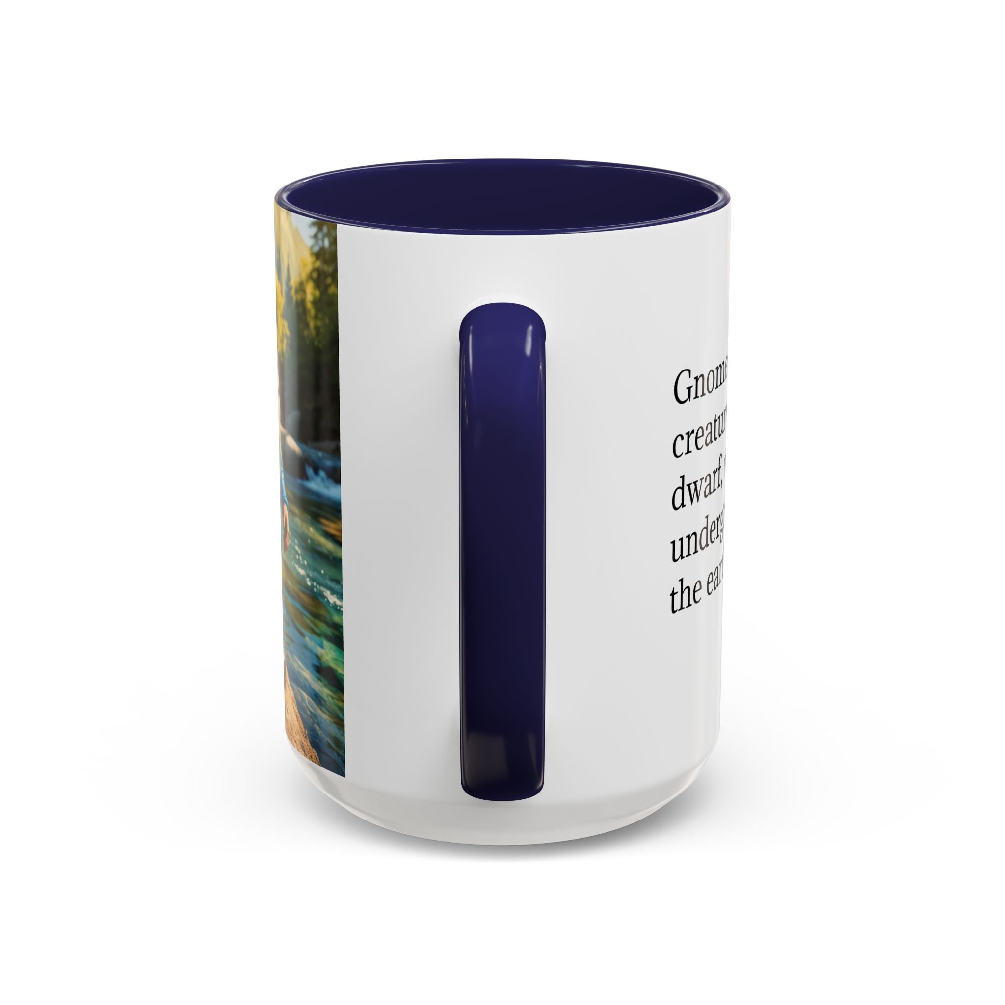 Gnome Mug: Nordic Folklore Gift, Scandinavian Nisse, Enchanted Creature Coffee Cup