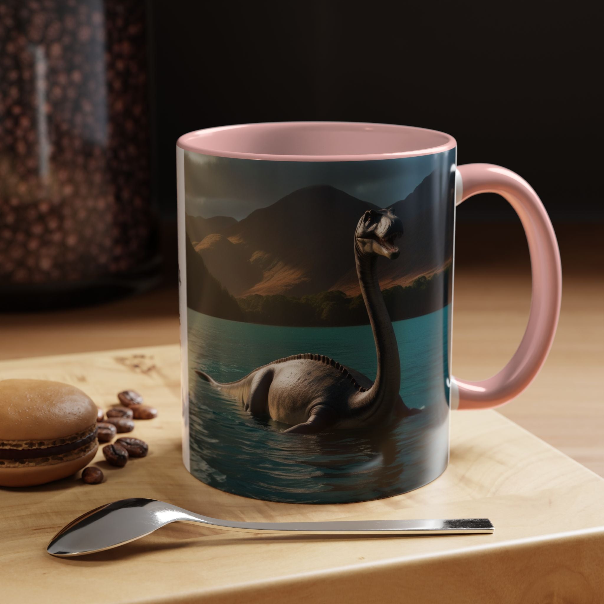 Loch Ness Monster Coffee Mug: Nessie Cryptid Gift, Scottish Sea Creature