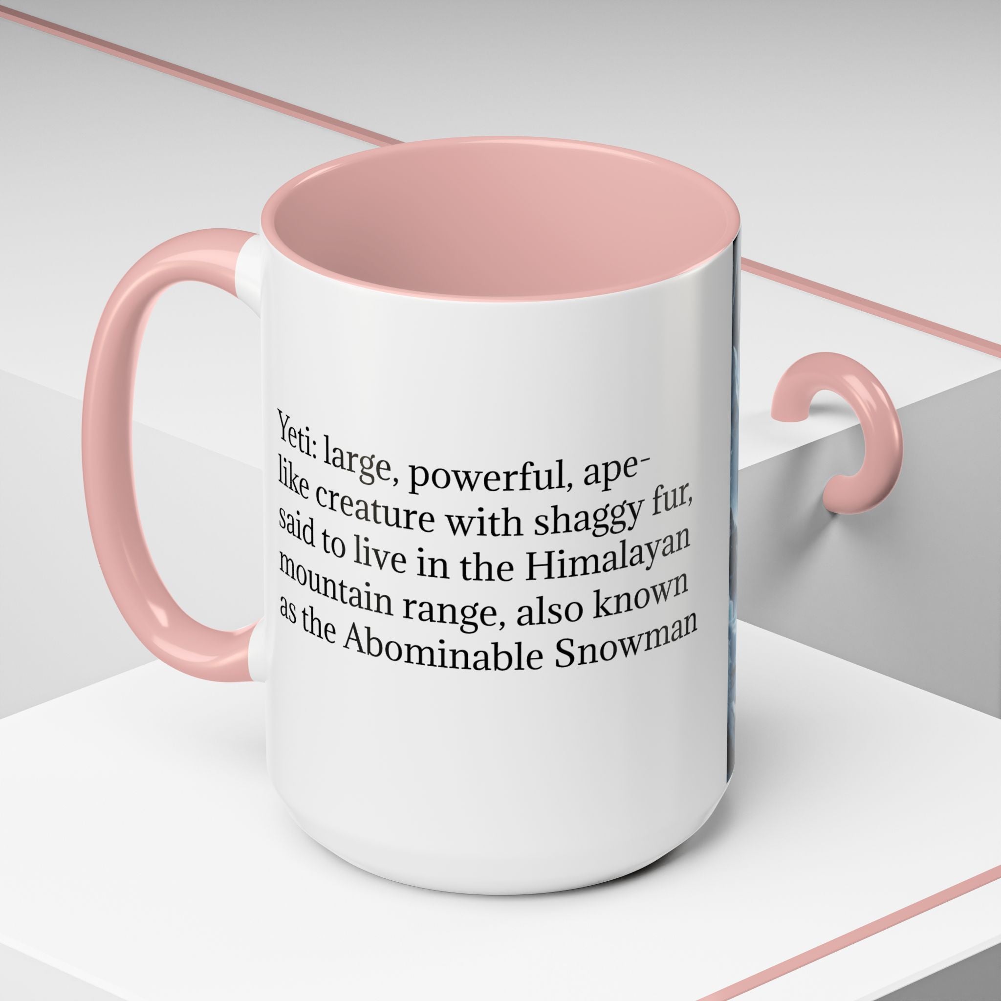 Yeti Coffee Mug: Abominable Snowman, Sasquatch Camping Gift, Himalayan Mountain Cryptid