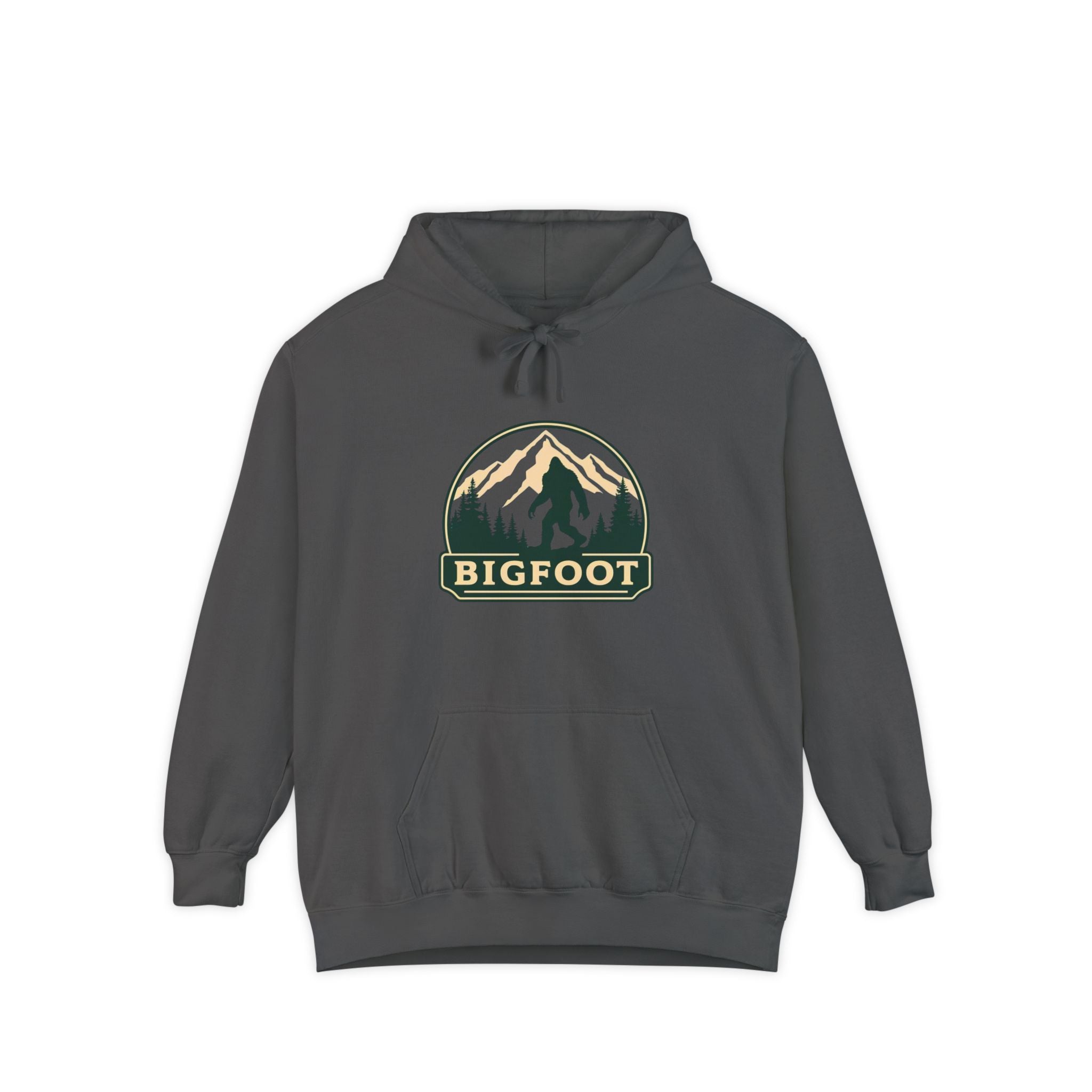 Sasquatch Hoodie - Comfort Colors® | Bigfoot Sweatshirt, Hiking Gift for Nature Lovers, Cozy Unisex Pullover