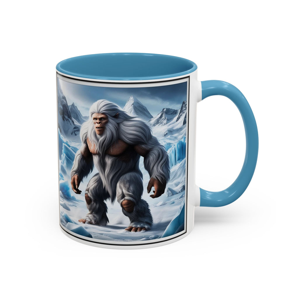 Yeti Coffee Mug: Abominable Snowman, Himalayan Mountain Cryptid, Bigfoot Camping Gift