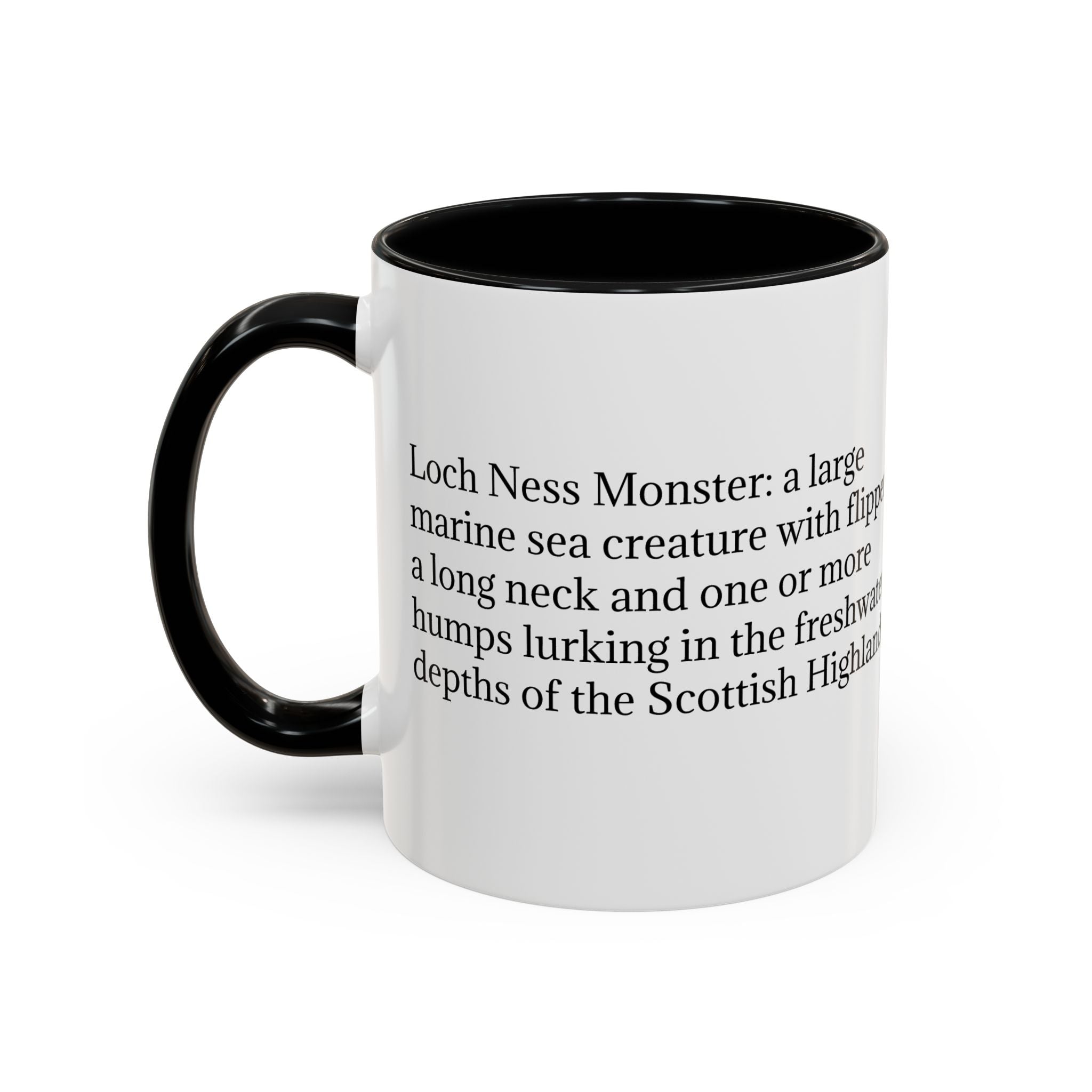 Loch Ness Monster: Nessie Coffee Mug, Mythical Sea Creature, Plesiosaurus Gift