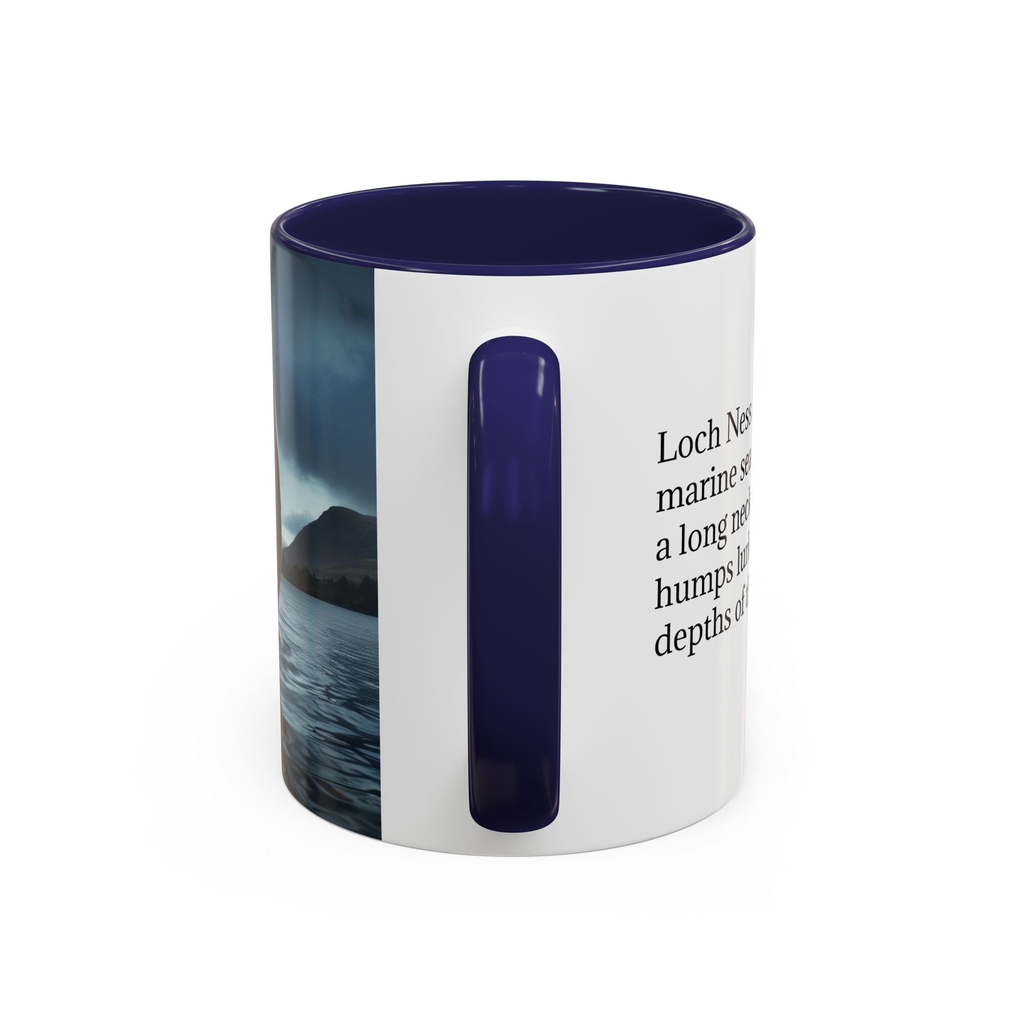 Loch Ness Monster: Nessie Coffee Cup, Legendary Sea Creature, Plesiosaurus Gift