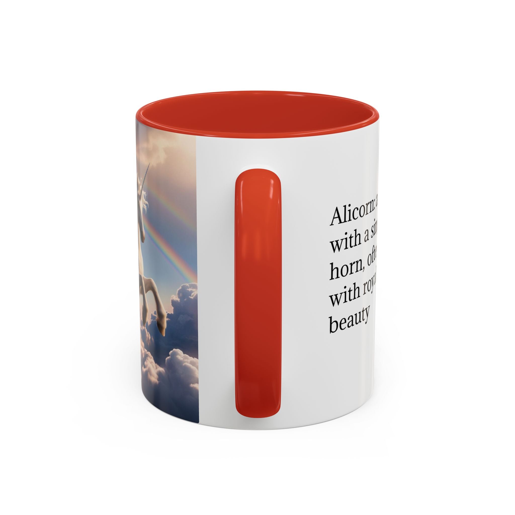 Unicorn Coffee Mug: Enchanted Alicorn, Mythical Creature, Fairytale Gift (Pink)