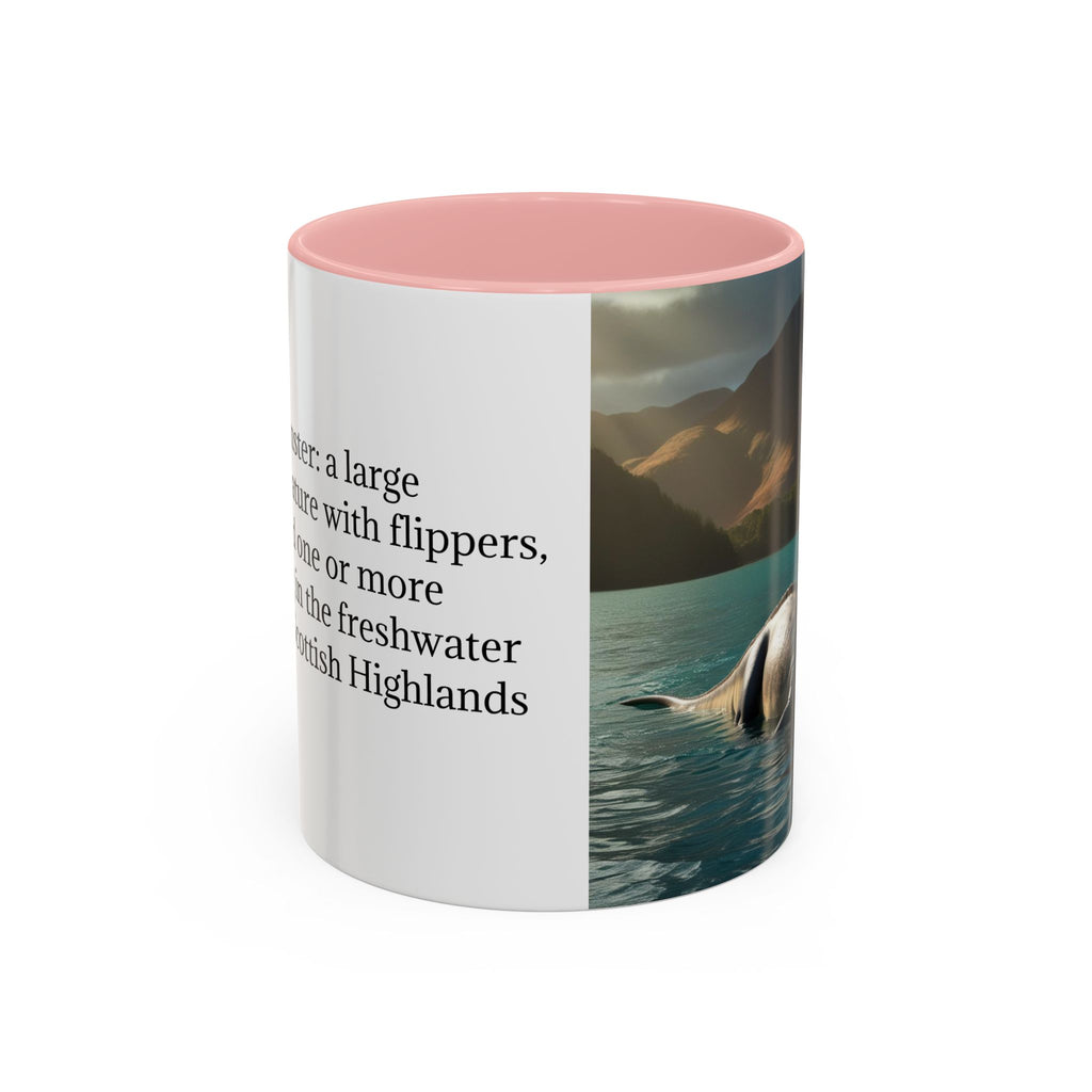 Loch Ness Monster Coffee Mug: Nessie Cryptid Gift, Scottish Sea Creature