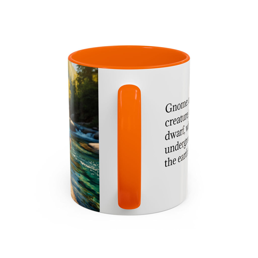 Gnome Mug: Nordic Folklore Gift, Scandinavian Nisse, Enchanted Creature Coffee Cup
