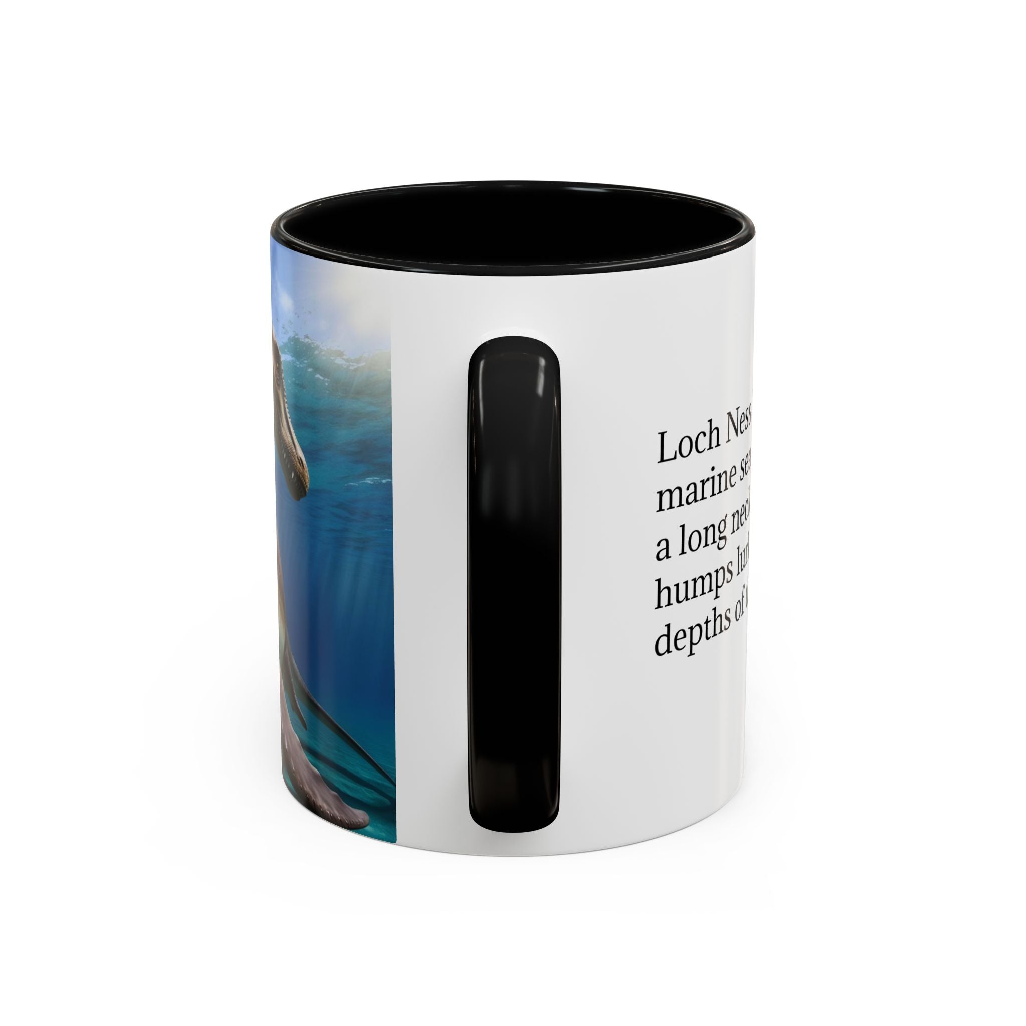 Loch Ness Monster: Nessie Coffee Mug, Mythical Sea Creature, Plesiosaurus Gift