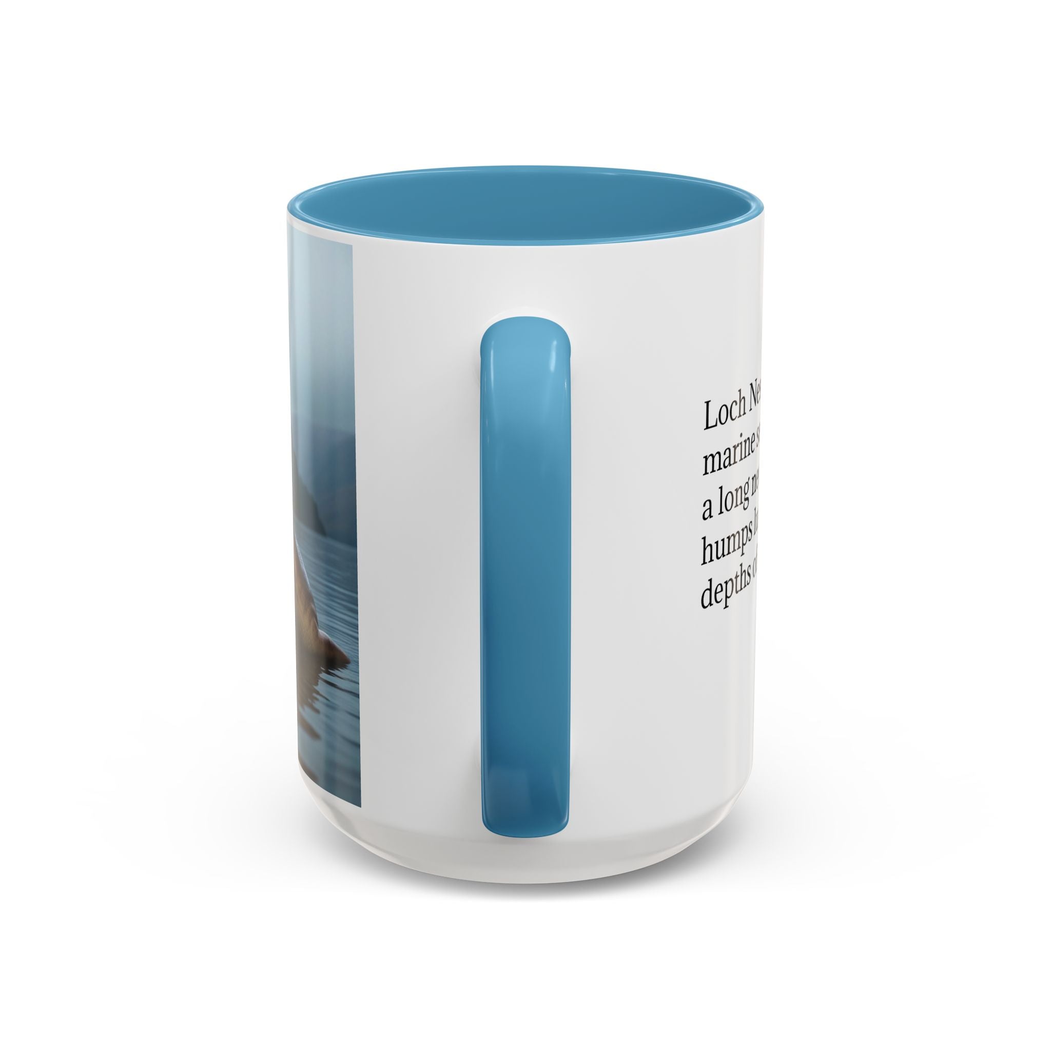 Loch Ness Monster Coffee Cup: Nessie Cryptid Gift, Scottish Sea Creature