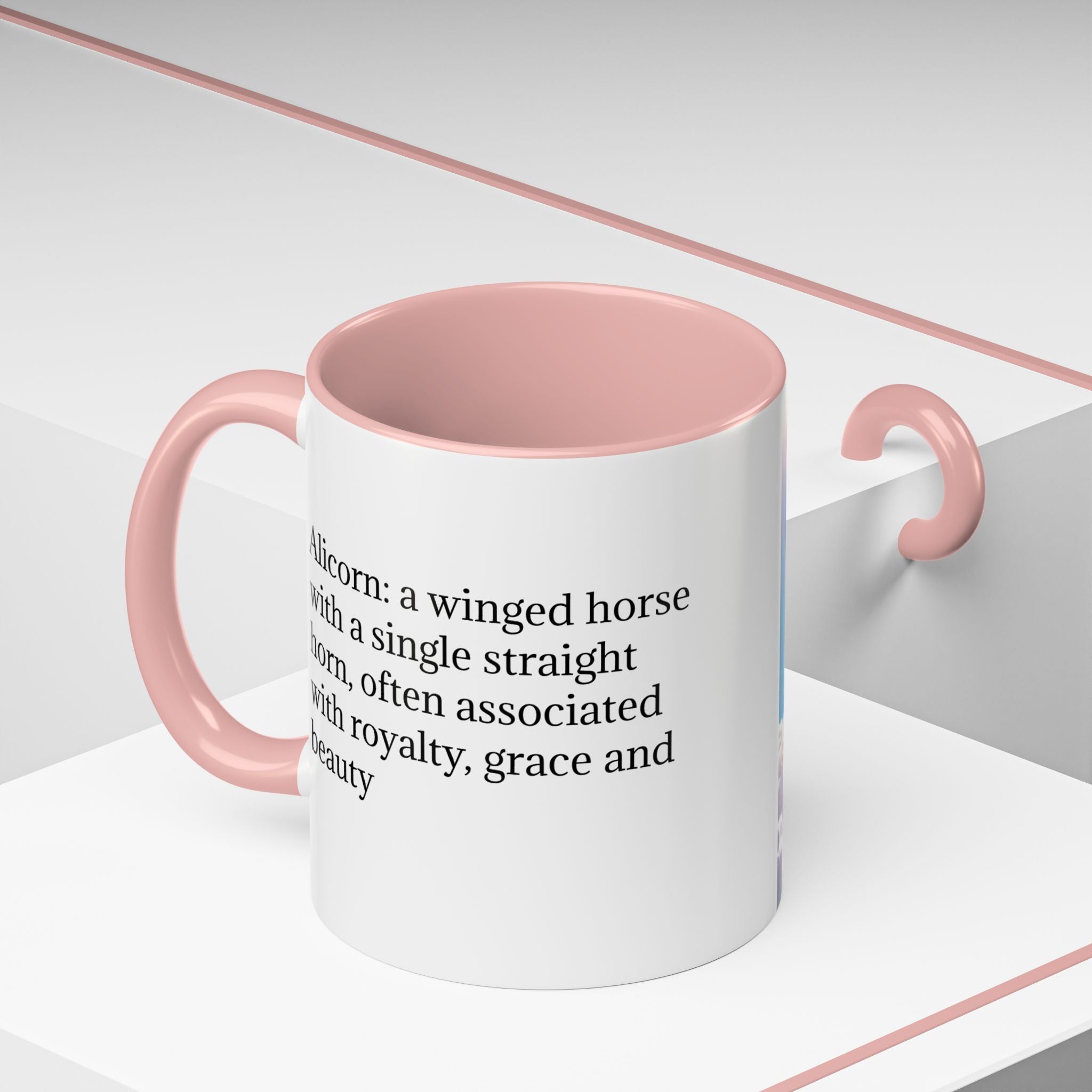 Unicorn Coffee Cup: Fantasy Alicorn Mug, Legendary Creature, Enchanted Gift (Purple)
