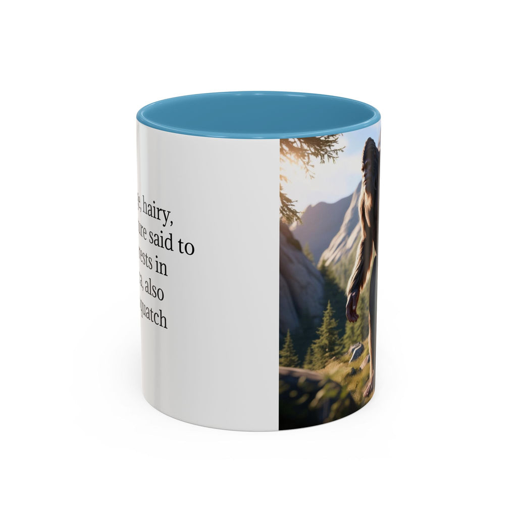 Bigfoot Coffee Cup: Sasquatch Coffee Mug, Pacific Northwest Cryptid, Mythical Creature