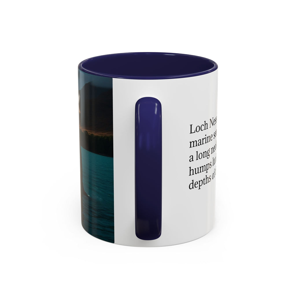 Loch Ness Monster Coffee Mug: Nessie Cryptid Gift, Scottish Sea Creature