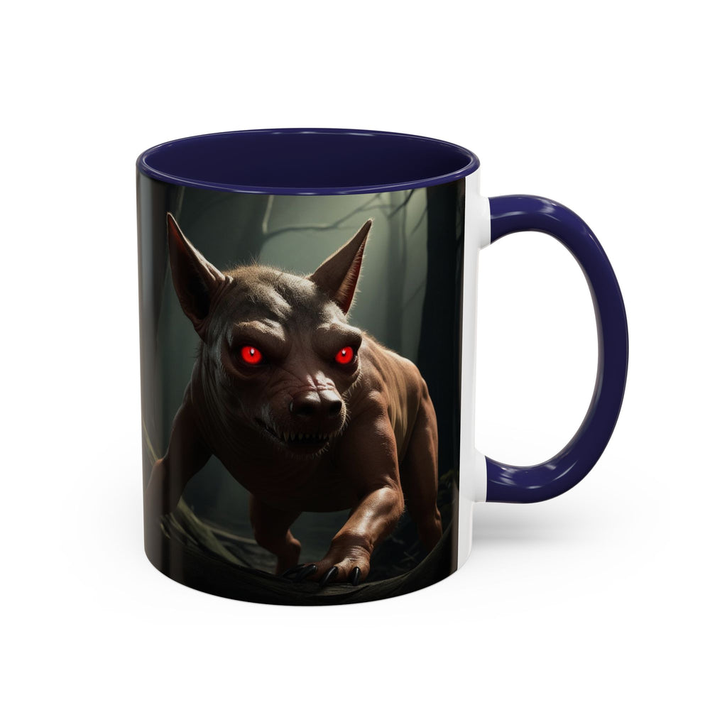 Chupacabra Coffee Cup Supernatural Beast, Mexican Folklore Gift, Mythical Canine Cryptid