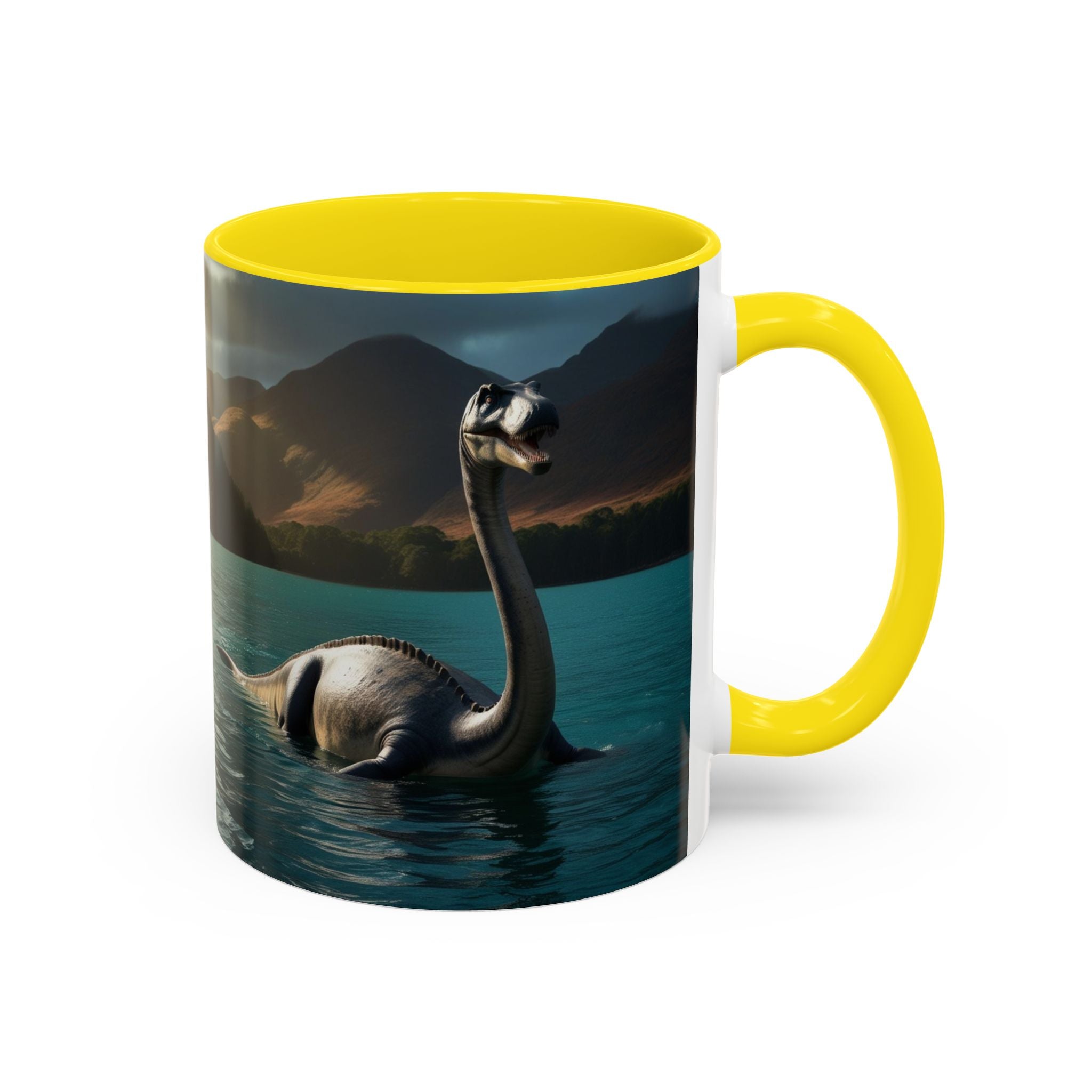 Loch Ness Monster Coffee Mug: Nessie Cryptid Gift, Scottish Sea Creature