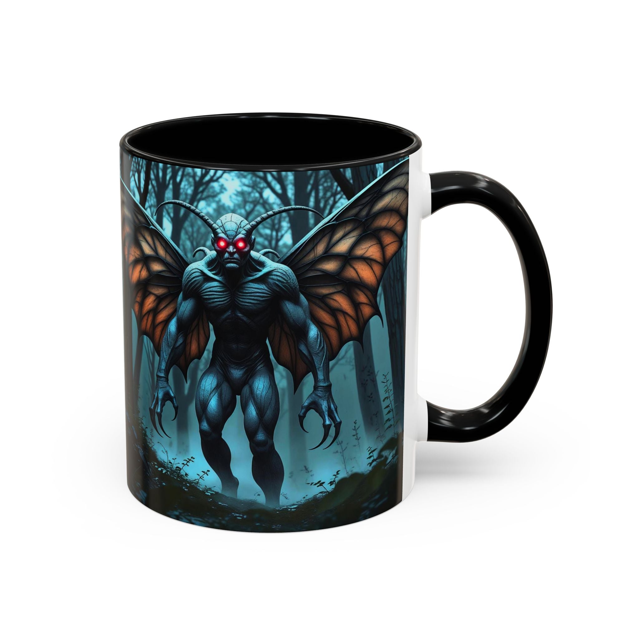 Mothman Mug: Supernatural Coffee Cup, Mythical Creature, Urban Legend (Forrest)