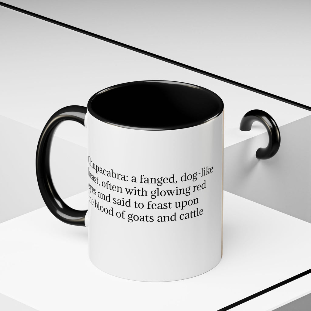 Chupacabra Mug: Supernatural Coffee Cup, Cryptid Beast, Mexican Folklore Gift