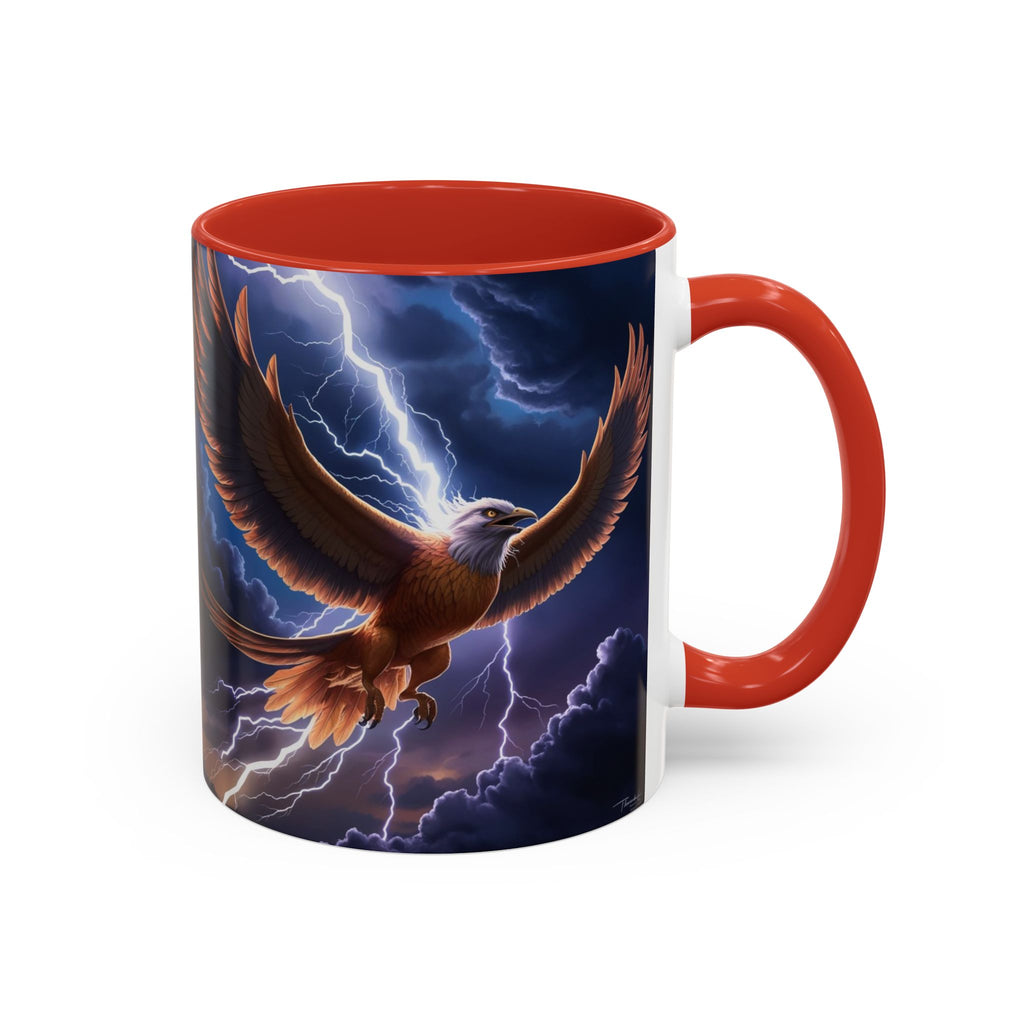 Thunderbird Coffee Mug: Native American Spirit Animal, Southwest Folklore