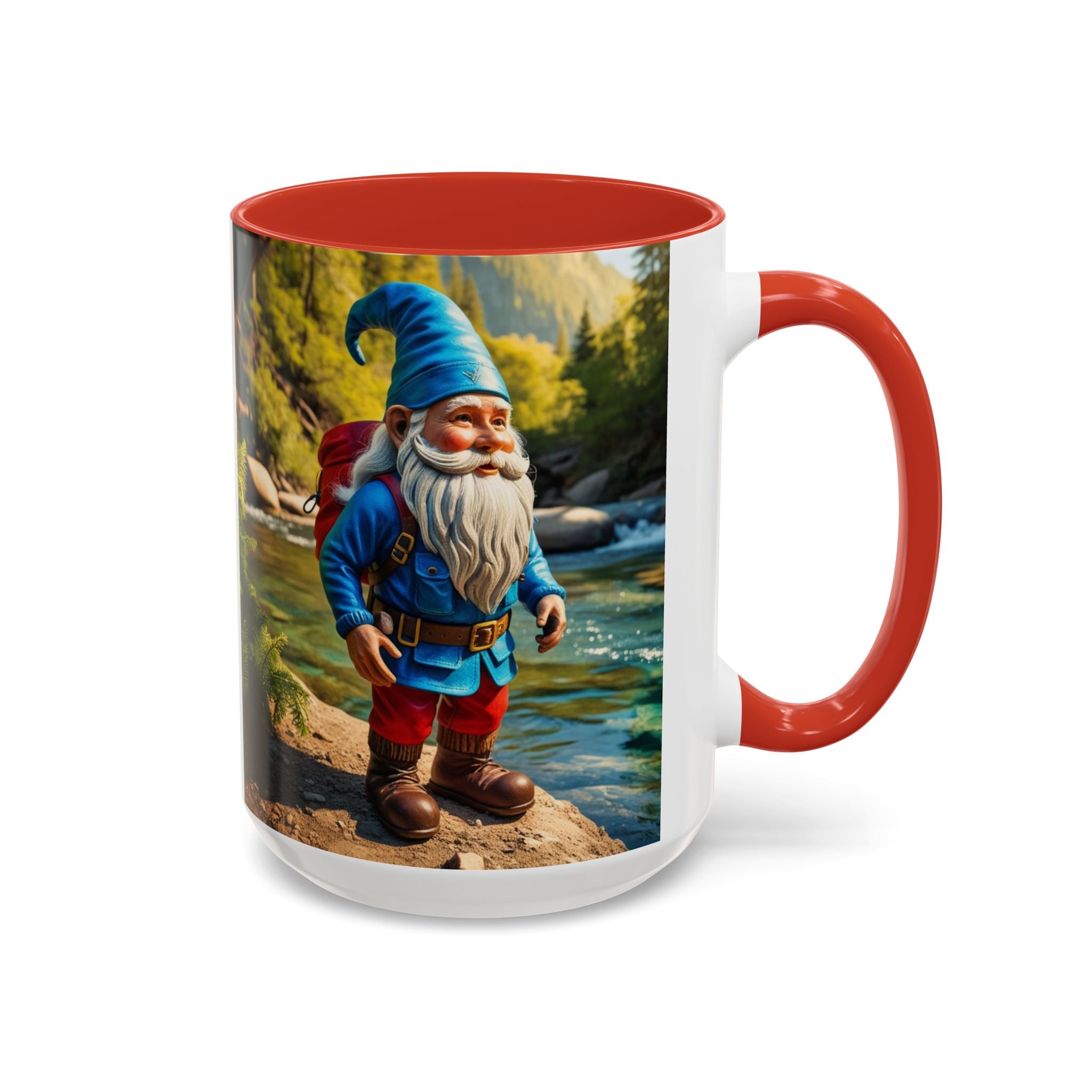 Gnome Mug: Nordic Folklore Gift, Scandinavian Nisse, Enchanted Creature Coffee Cup