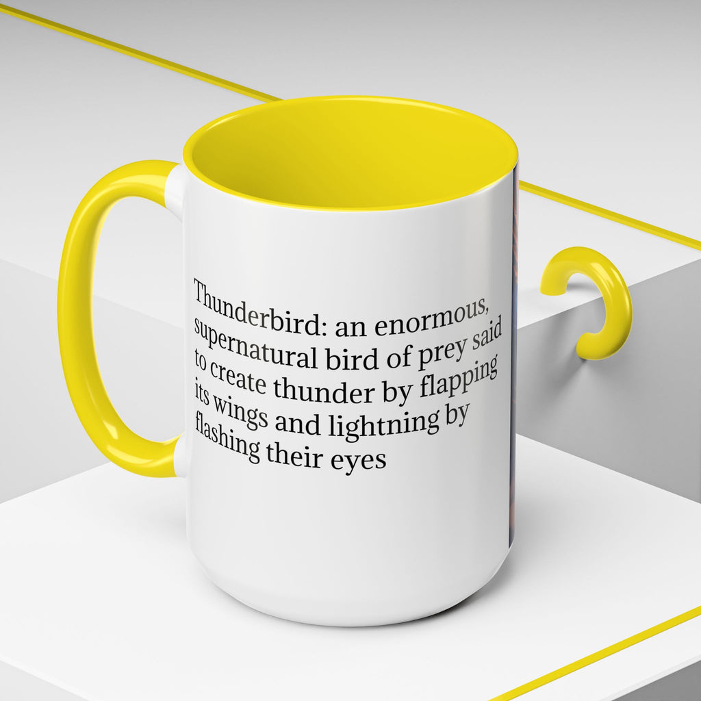 Thunderbird Coffee Mug: Native American Spirit Animal, Southwest Folklore