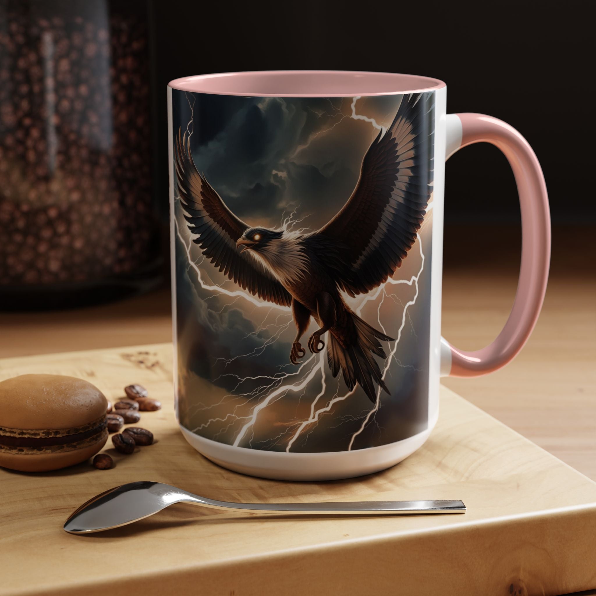 Thunderbird Coffee Cup: Legendary Creature, Spirit Animal, Cryptid Mugs for Men