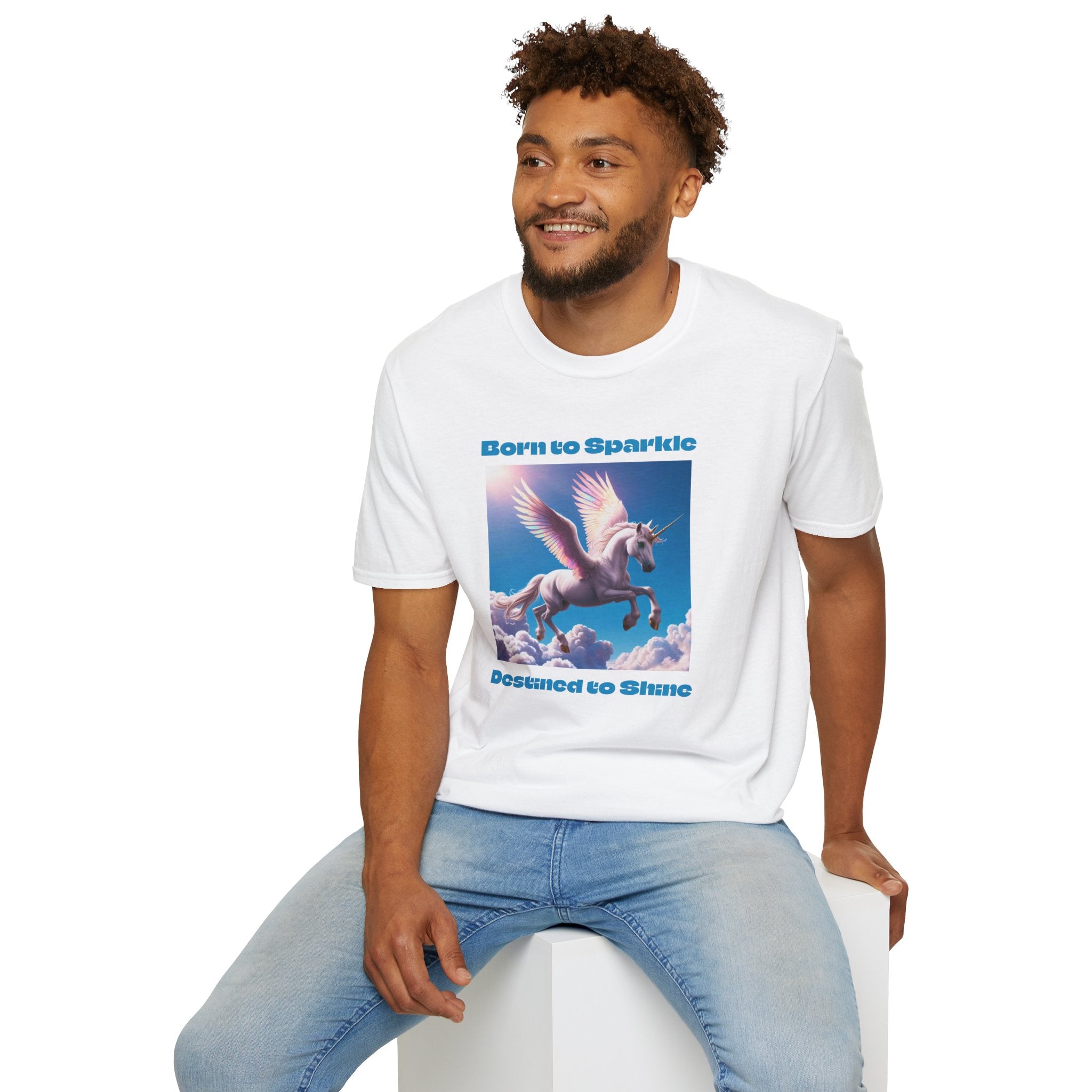 Unicorn Graphic Tee: Legendary Alicorn, Womens Cotton Shirt, Mythical Creature