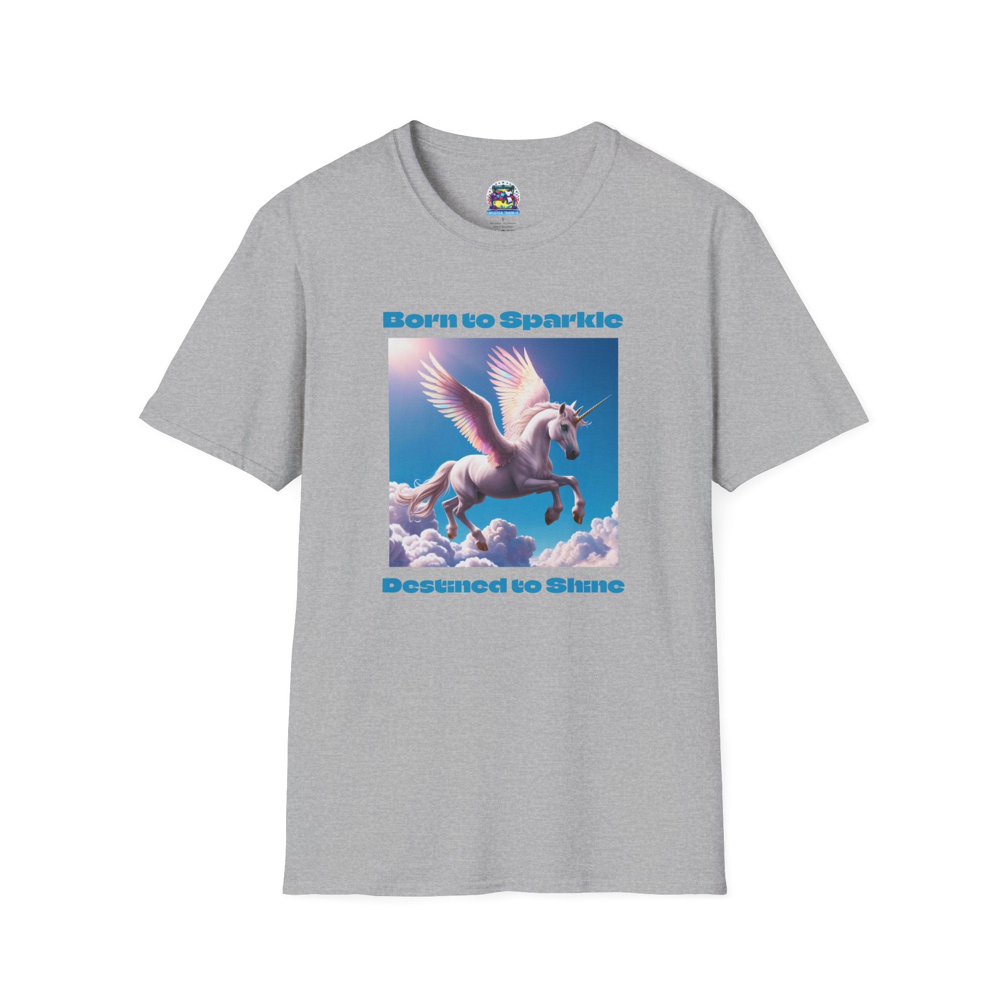 Unicorn Graphic Tee: Legendary Alicorn, Womens Cotton Shirt, Mythical Creature