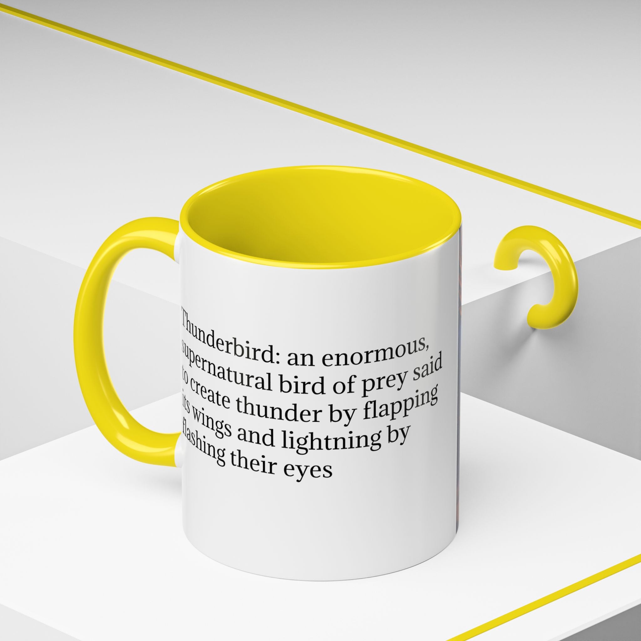 Thunderbird Coffee Mug: Native American Spirit Animal, Southwest Folklore
