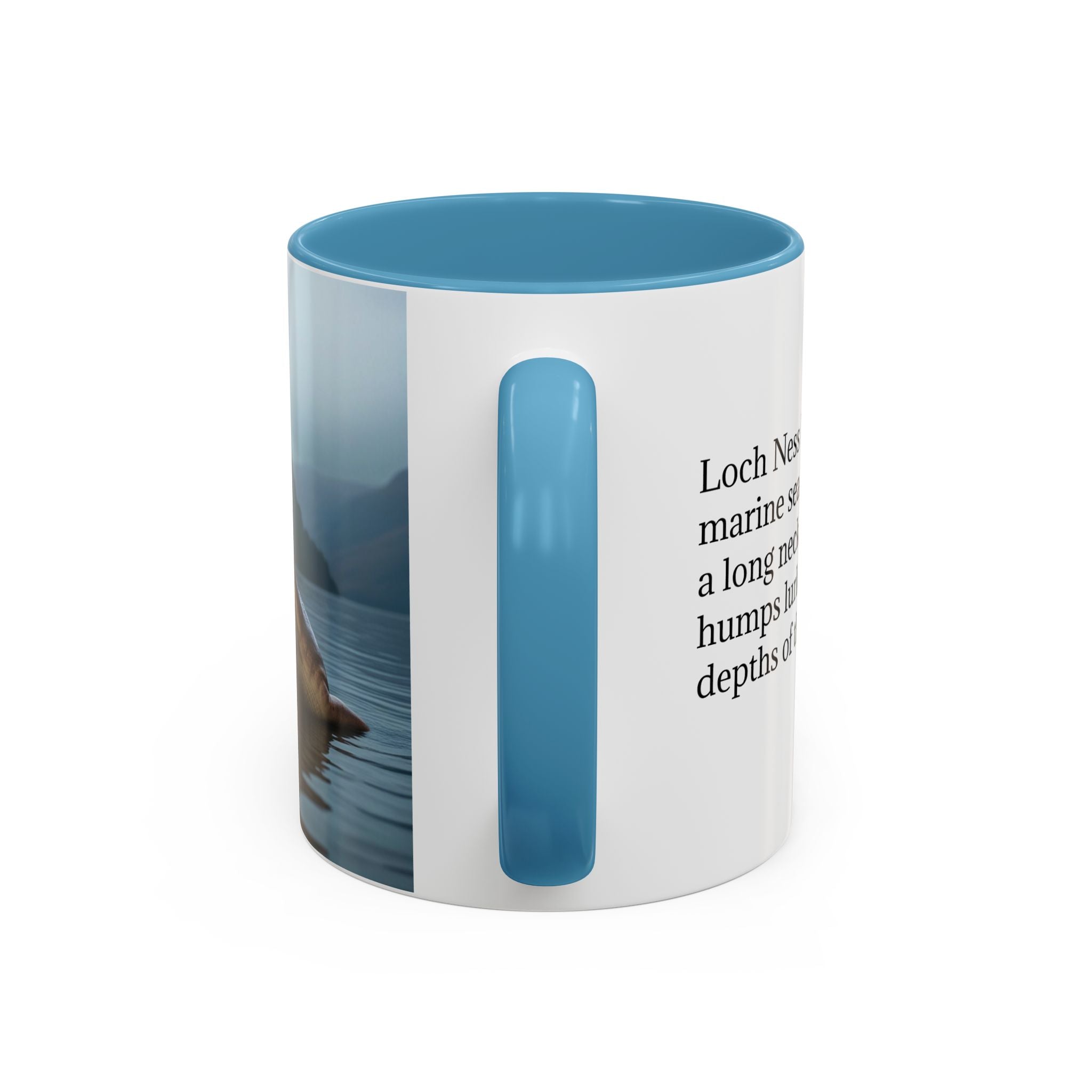 Loch Ness Monster Coffee Cup: Nessie Cryptid Gift, Scottish Sea Creature