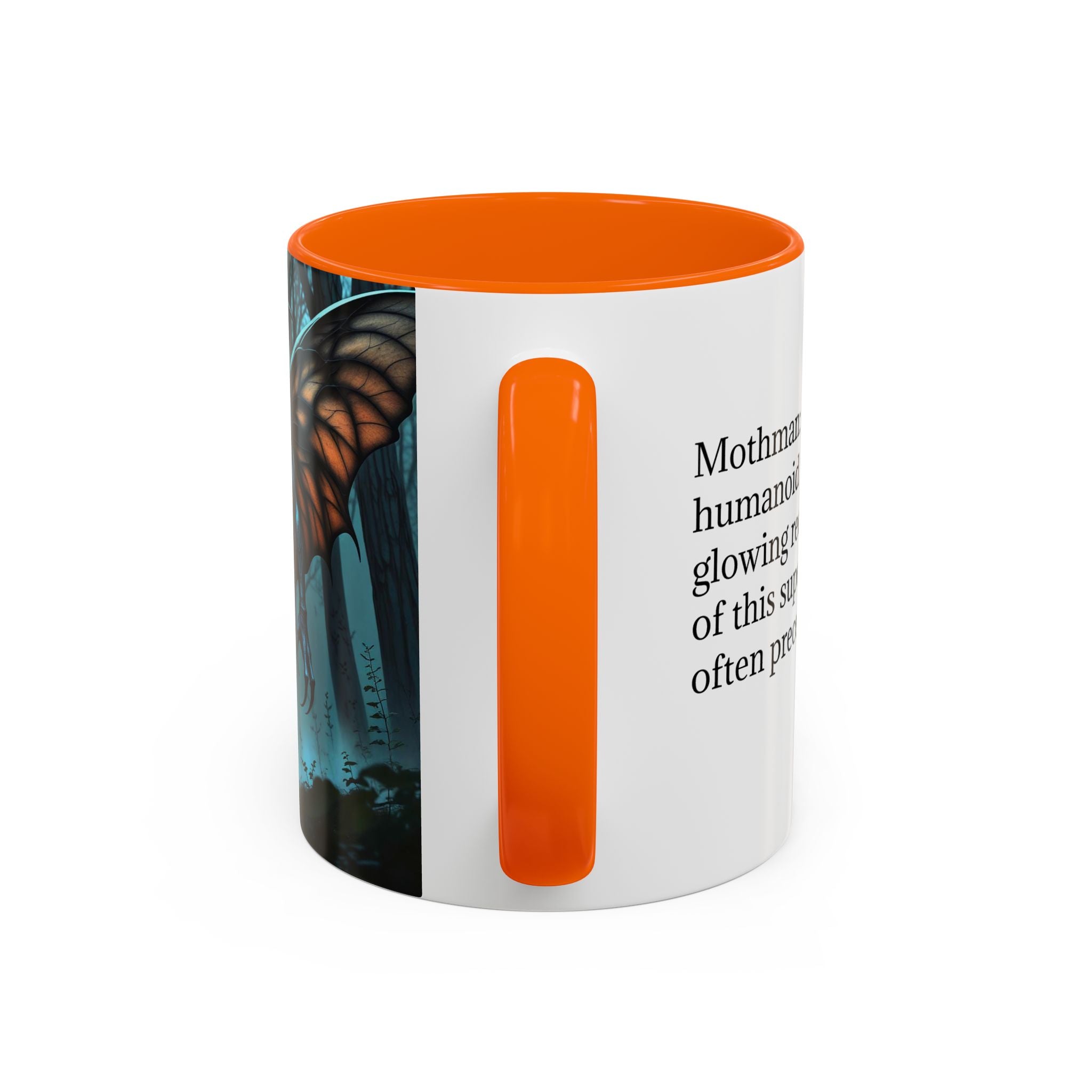 Mothman Mug: Supernatural Coffee Cup, Mythical Creature, Urban Legend (Forrest)