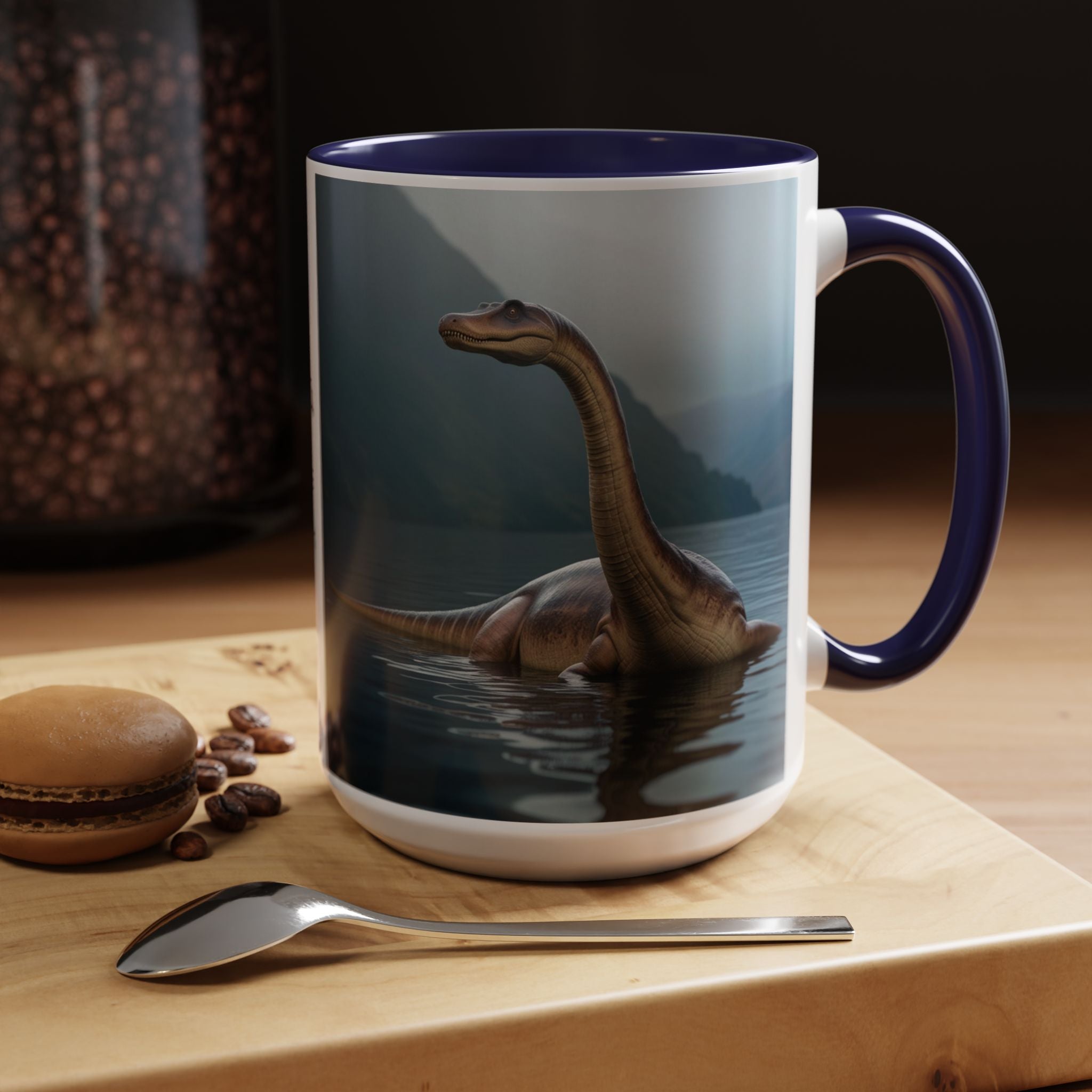 Loch Ness Monster Coffee Cup: Nessie Cryptid Gift, Scottish Sea Creature