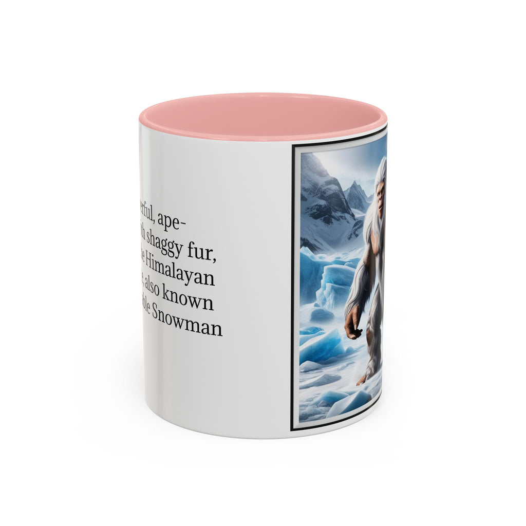 Yeti Coffee Mug: Abominable Snowman, Himalayan Mountain Cryptid, Bigfoot Camping Gift