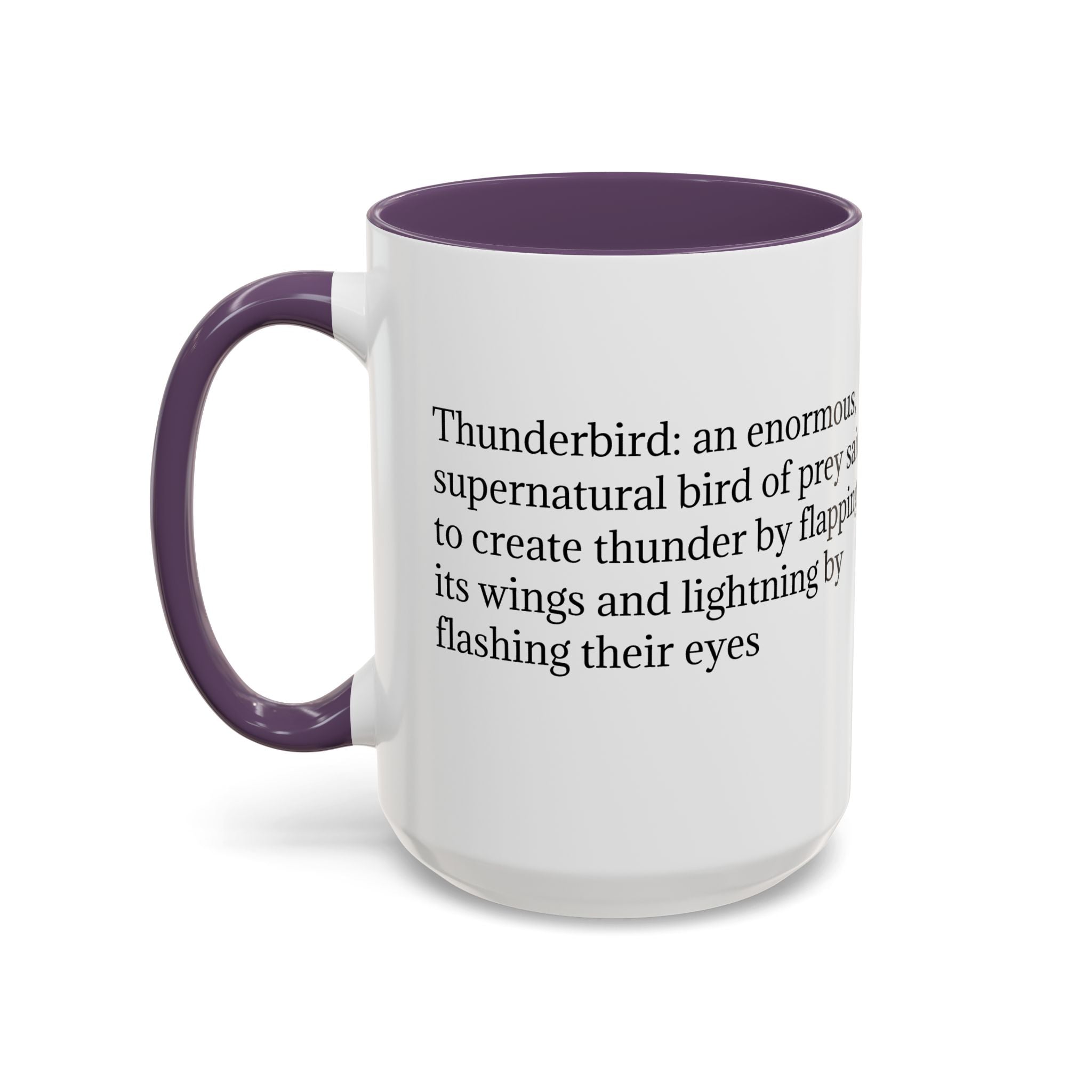 Thunderbird Coffee Mug: Native American Spirit Animal, Southwest Folklore