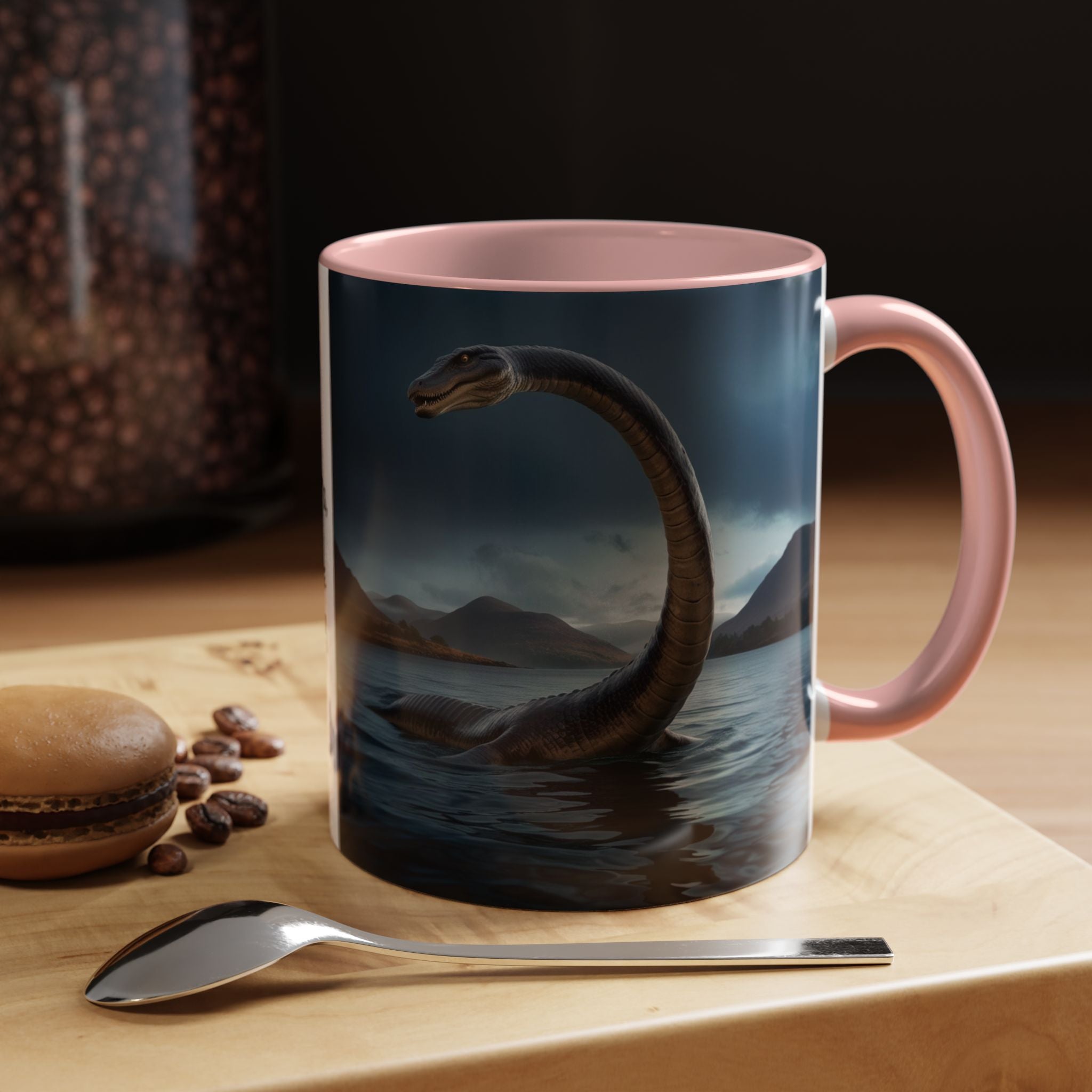 Loch Ness Monster: Nessie Coffee Cup, Legendary Sea Creature, Plesiosaurus Gift