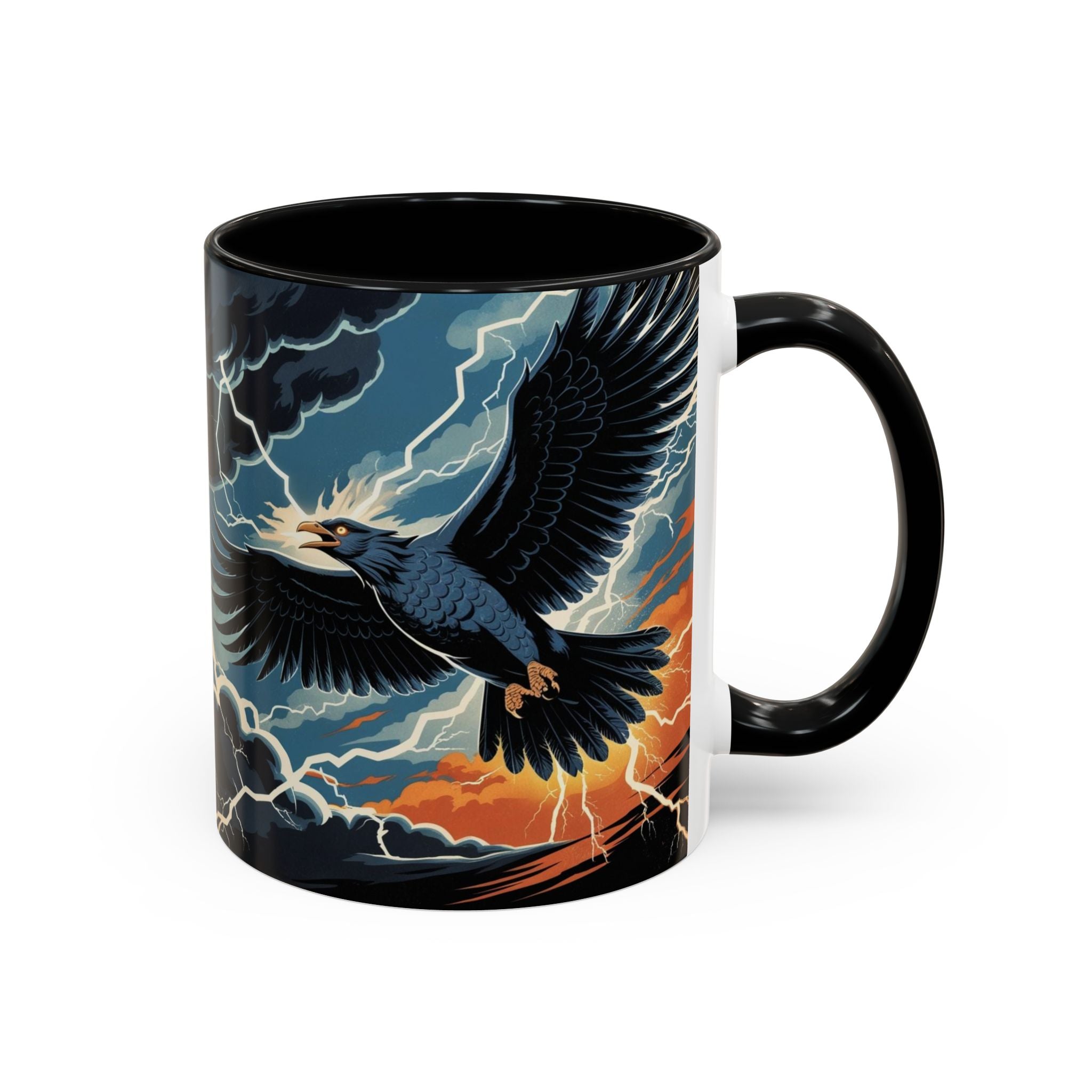 Thunderbird Coffee Cup: Native American Folklore, Legendary Creature, Coffee Mug Gift