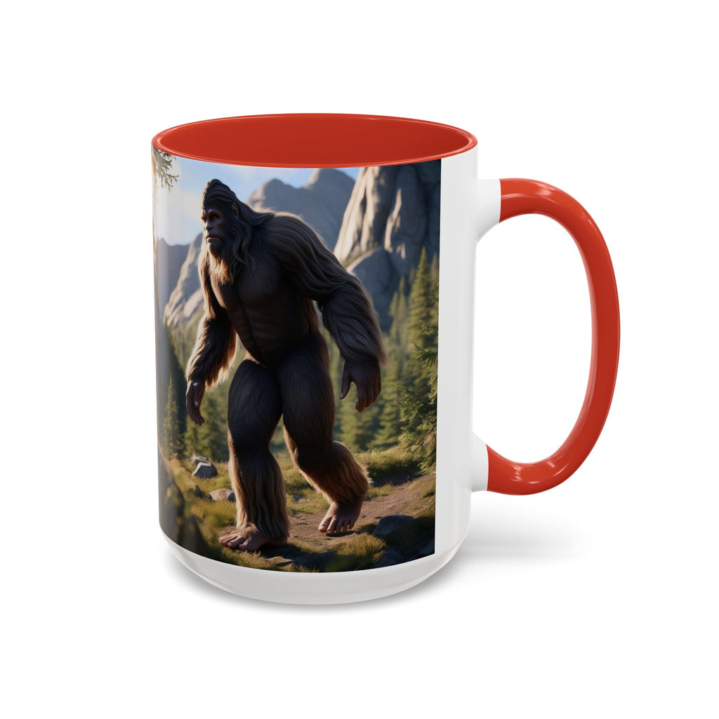 Bigfoot Coffee Cup: Sasquatch Coffee Mug, Pacific Northwest Cryptid, Mythical Creature