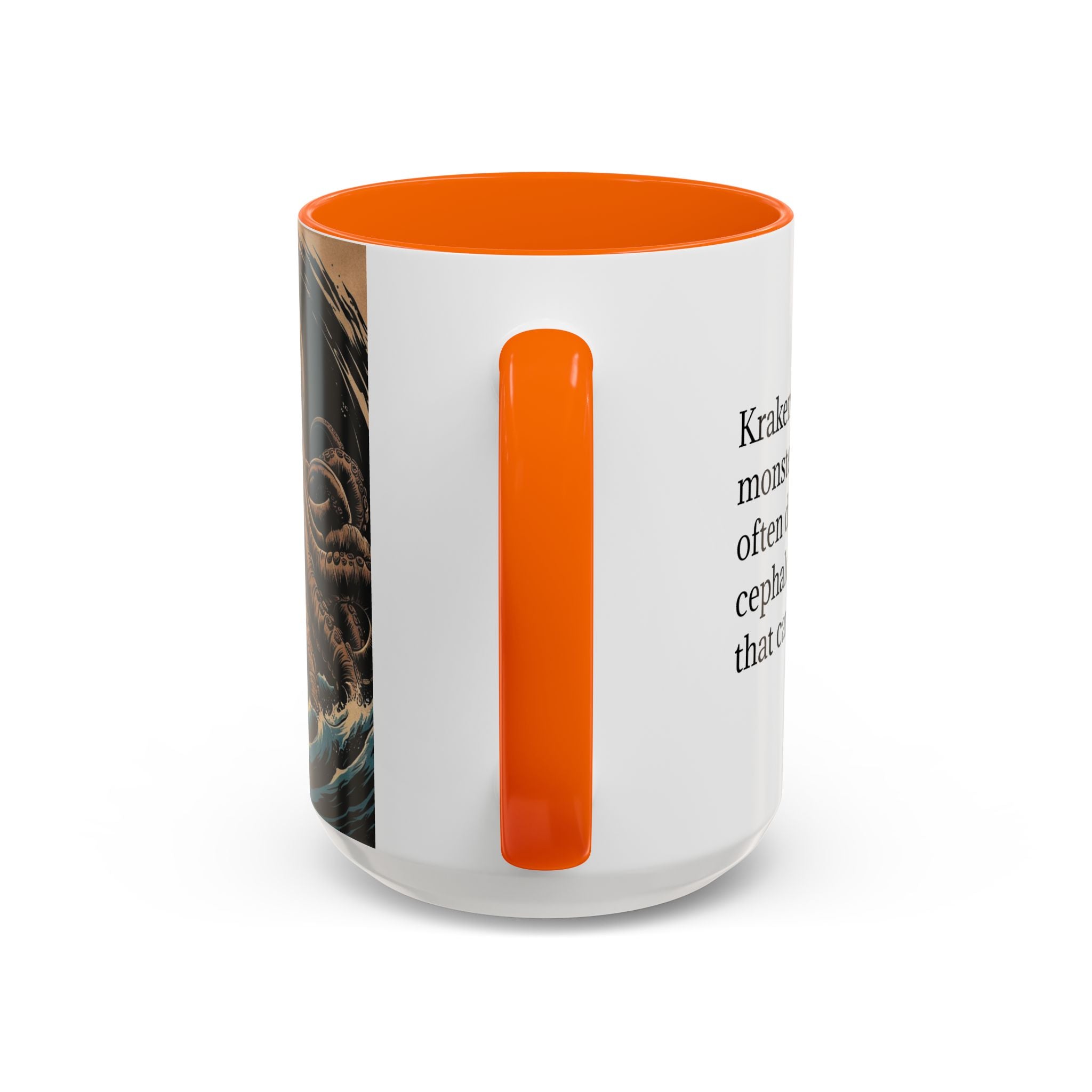 Kraken Coffee Mug: Giant Squid Coffee Cup, Sea Creature, Mugs for Men