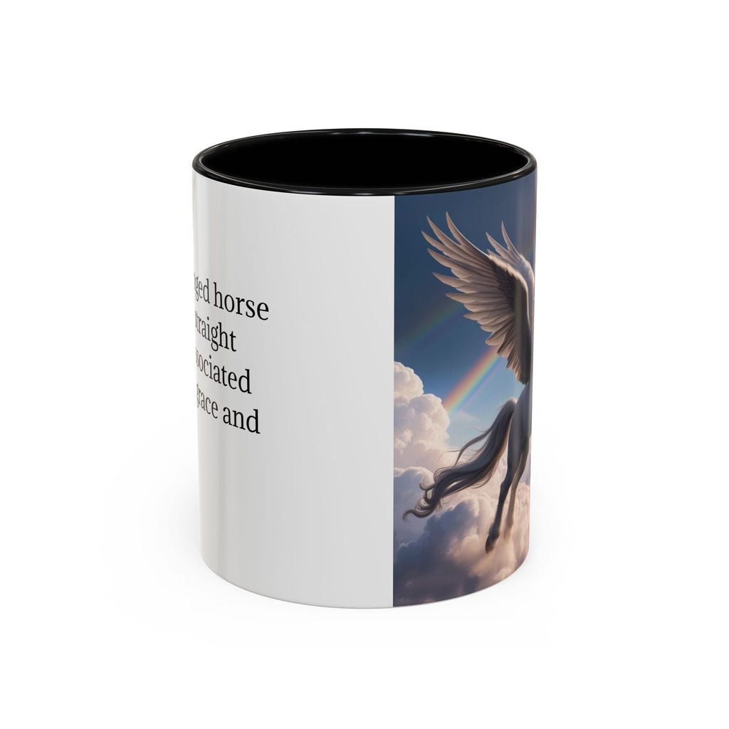 Unicorn Coffee Mug: Enchanted Alicorn, Mythical Creature, Fairytale Gift (Pink)