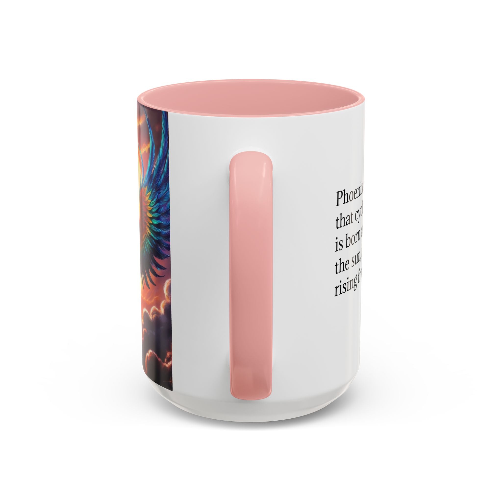 Phoenix Bird Coffee Cup: Mythical Creature, Firebird Coffee Mug, Rise from the Ashes