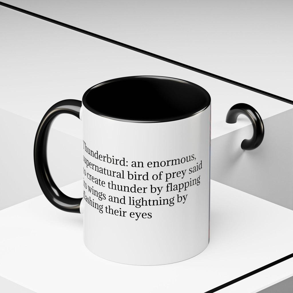 Thunderbird Coffee Mug: Native American Spirit Animal, Southwest Folklore