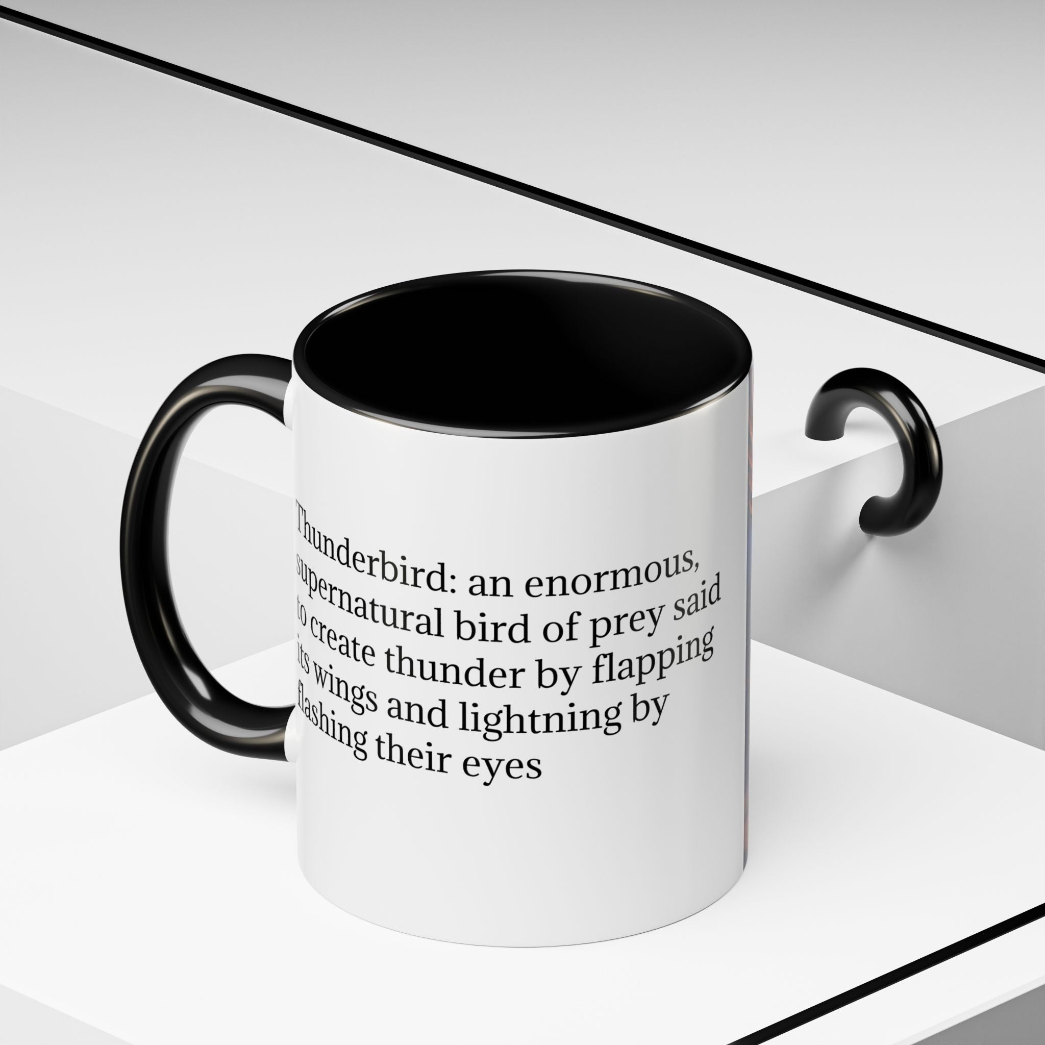 Thunderbird Coffee Mug: Native American Spirit Animal, Southwest Folklore