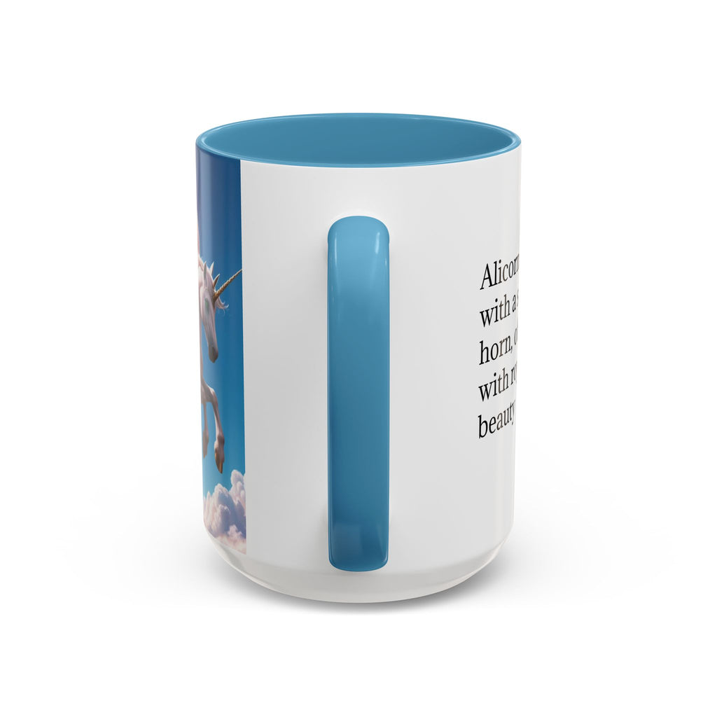 Unicorn Coffee Cup: Fantasy Alicorn Mug, Legendary Creature, Enchanted Gift (Purple)