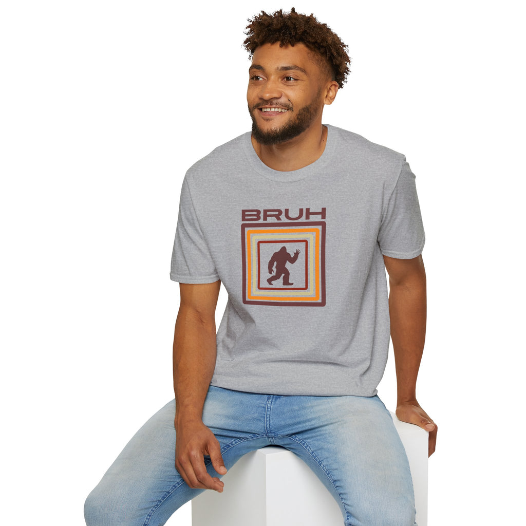 Bigfoot Shirt: Sasquatch Graphic Tee, Bruh, Soft Cotton T-shirt, Legendary Creature
