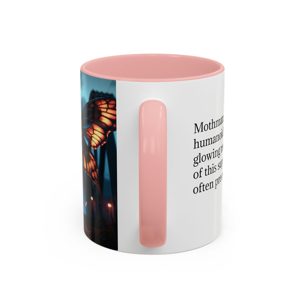 Mothman Coffee Mug: Supernatural Monster, Legendary Creature, Cryptid Gift (Bridge)